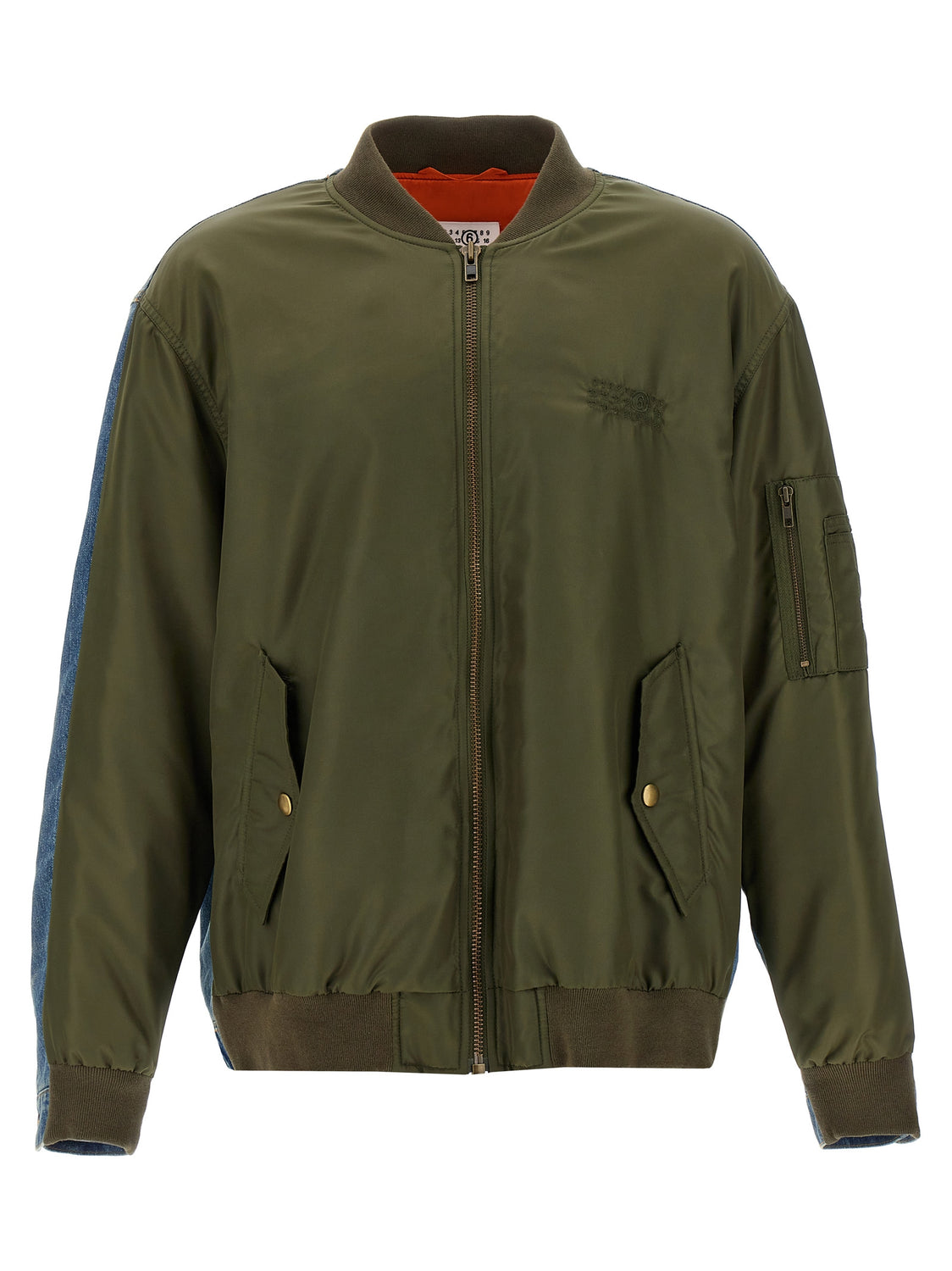 Multicolor Polyamide Bomber