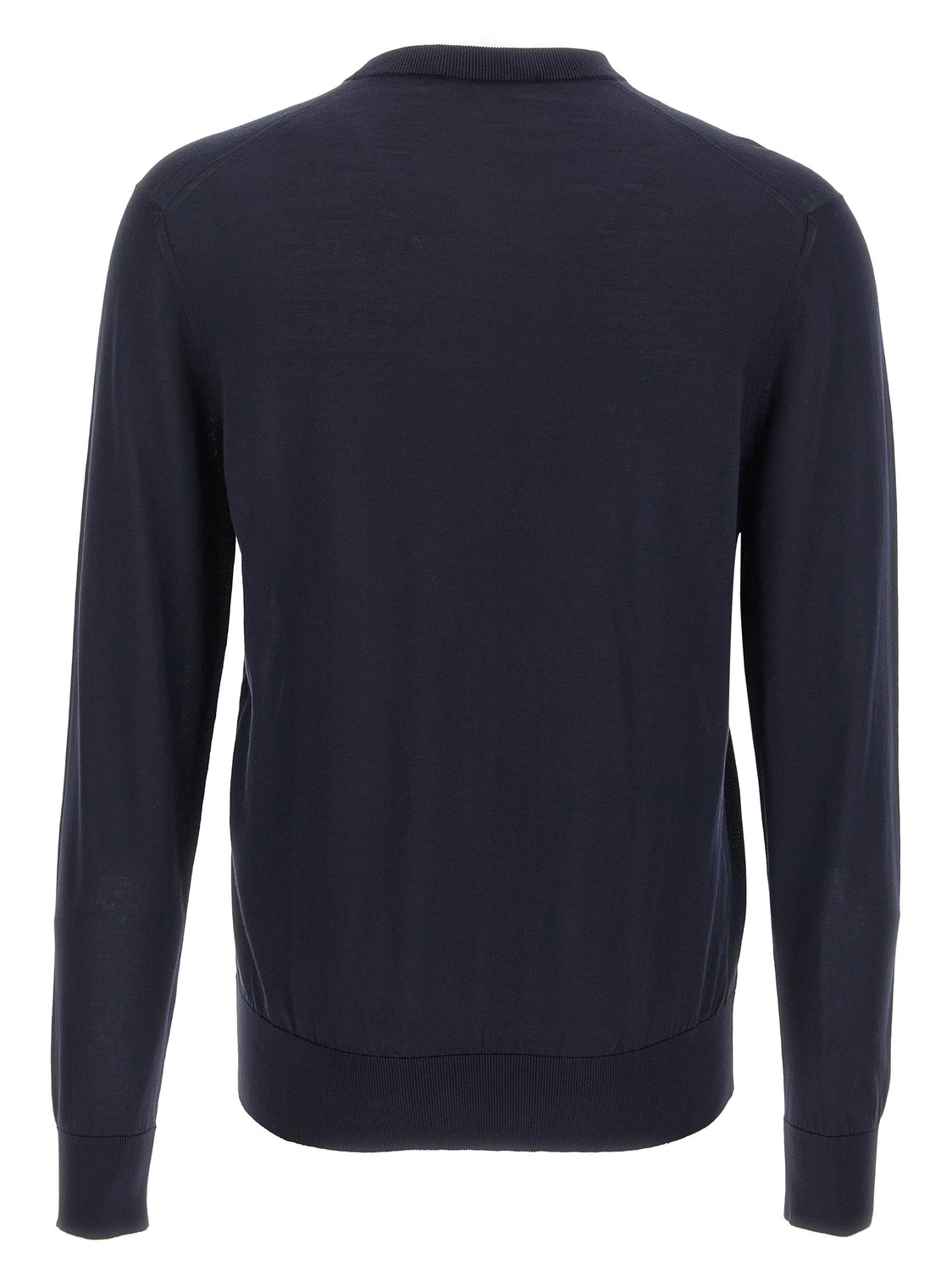 Blue Silk Cardigan