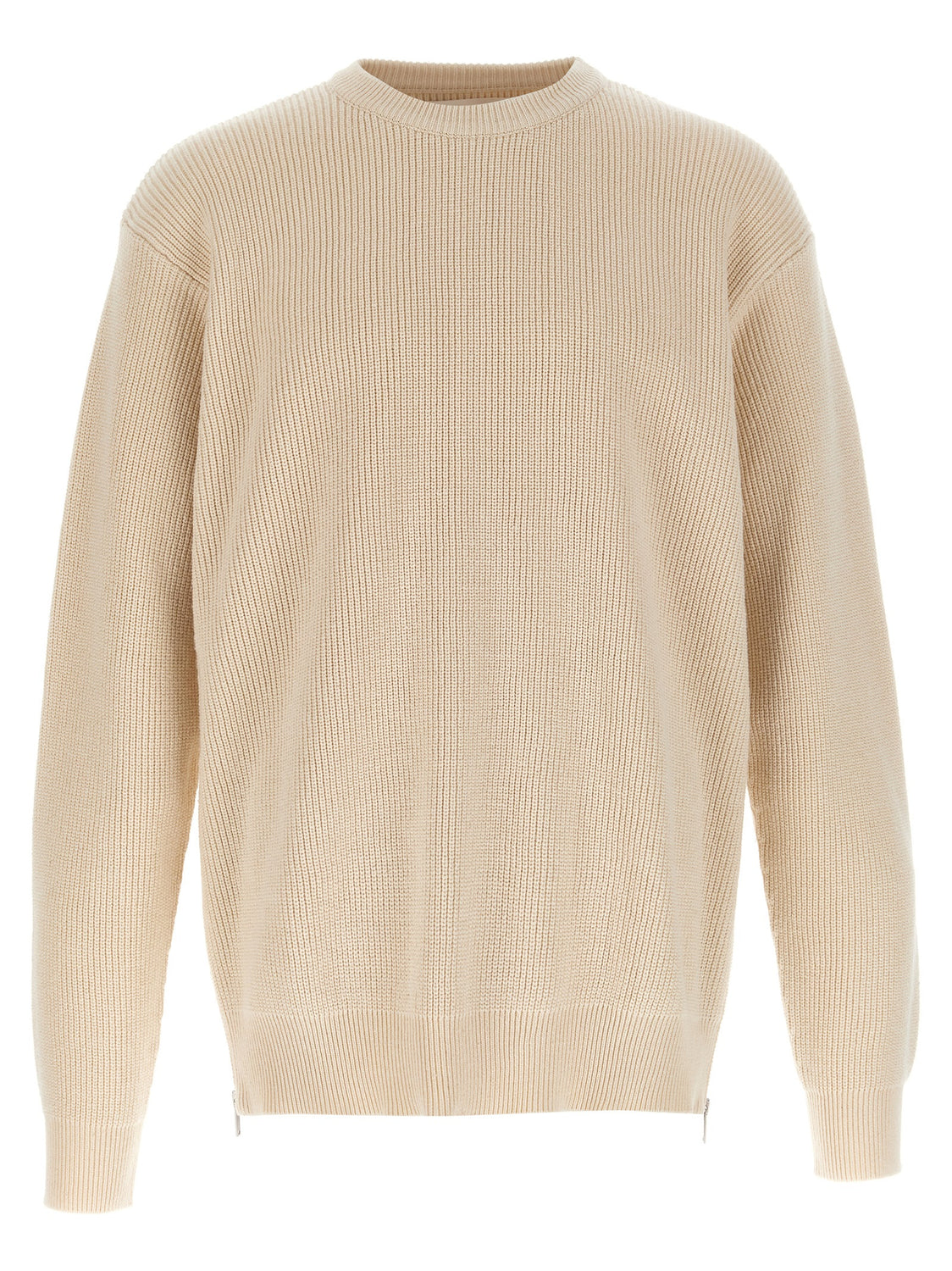 Beige Cotton Cardigan