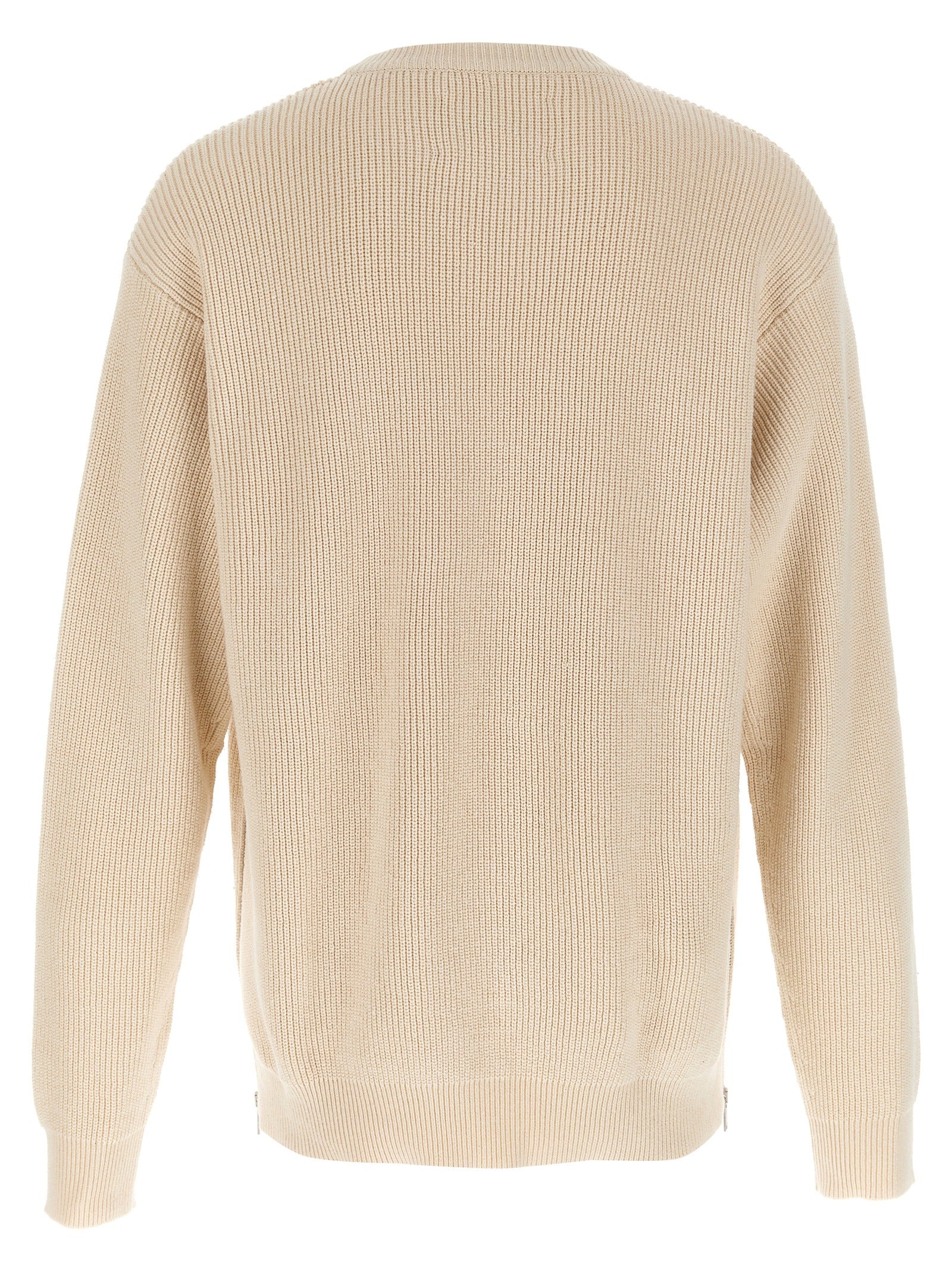 Beige Cotton Cardigan