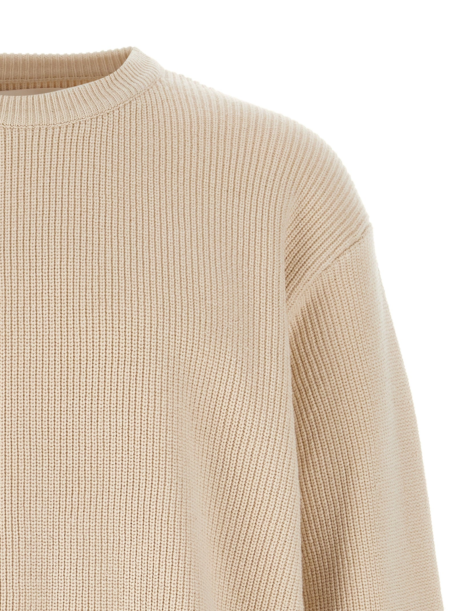 Beige Cotton Cardigan