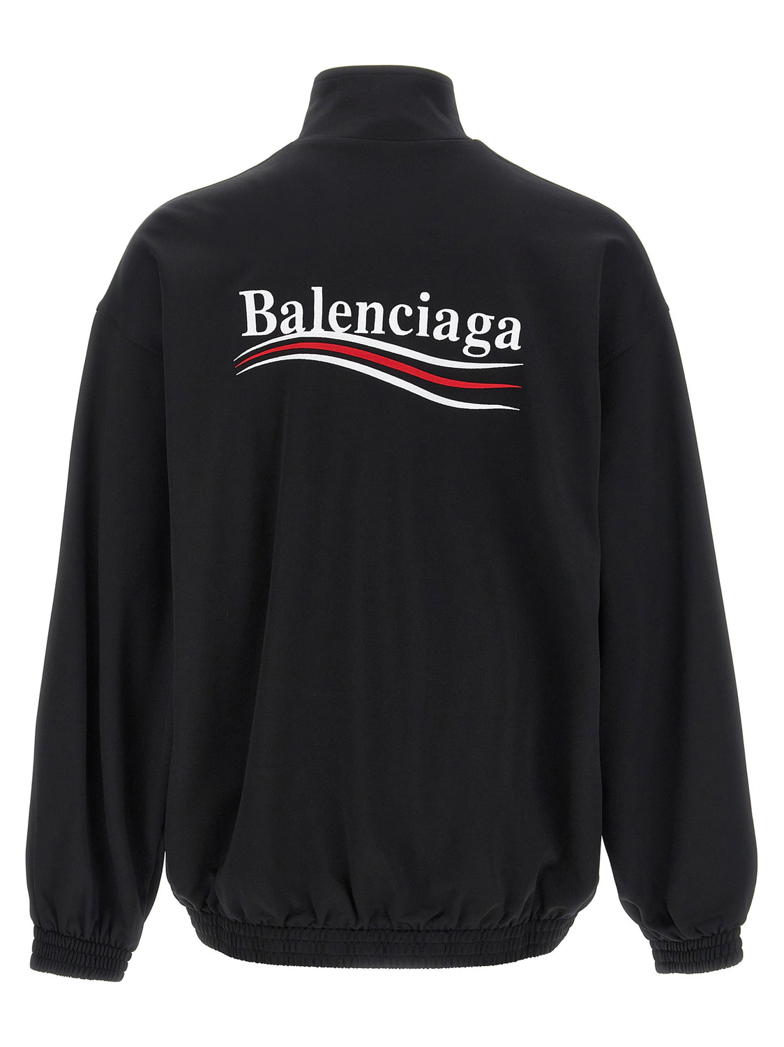 Black Polyamide Sweatshirt