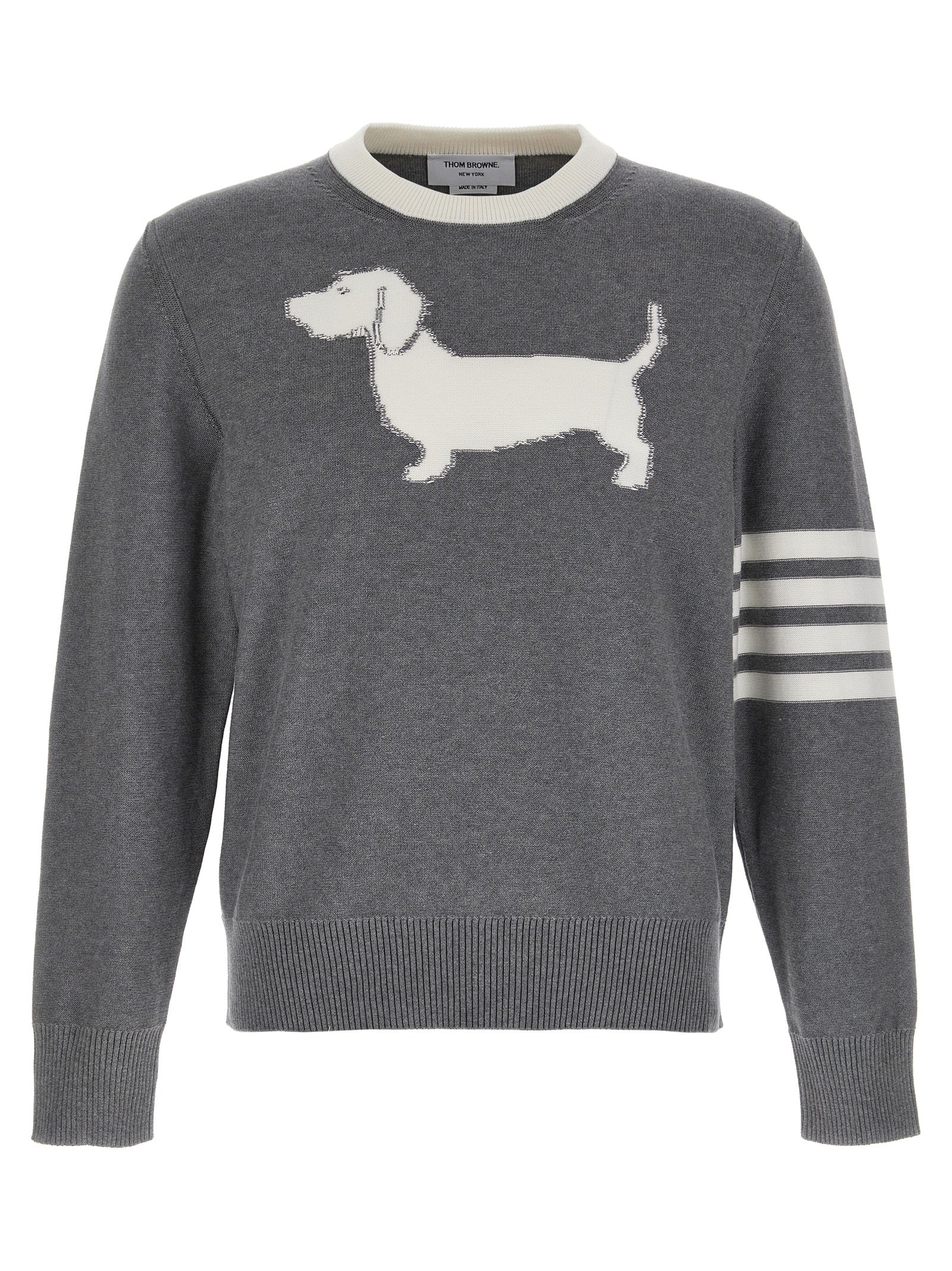 Gray Cotton Cardigan