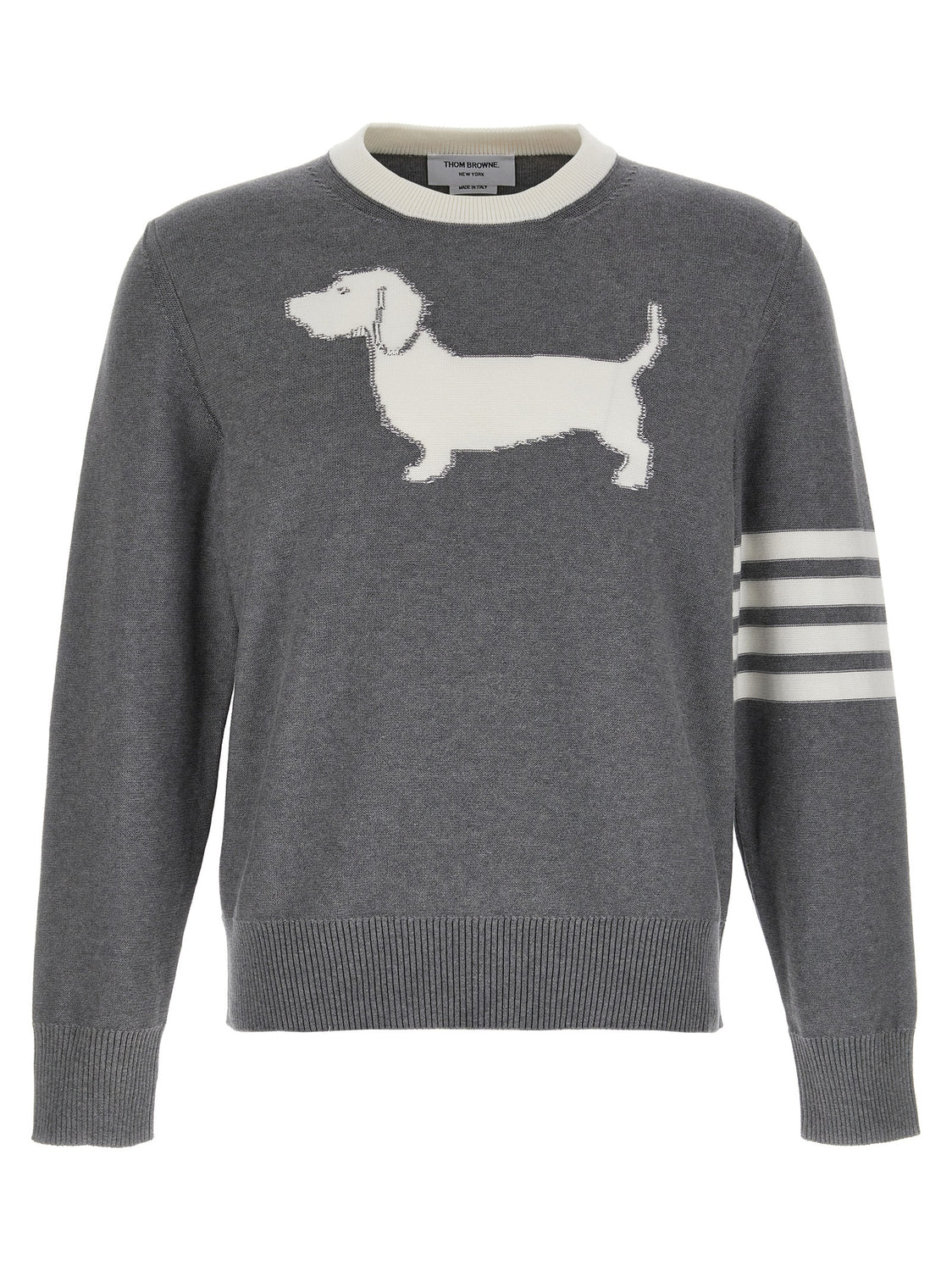 Gray Cotton Cardigan
