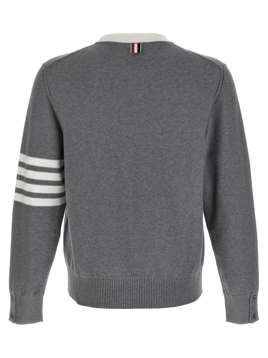 Gray Cotton Cardigan