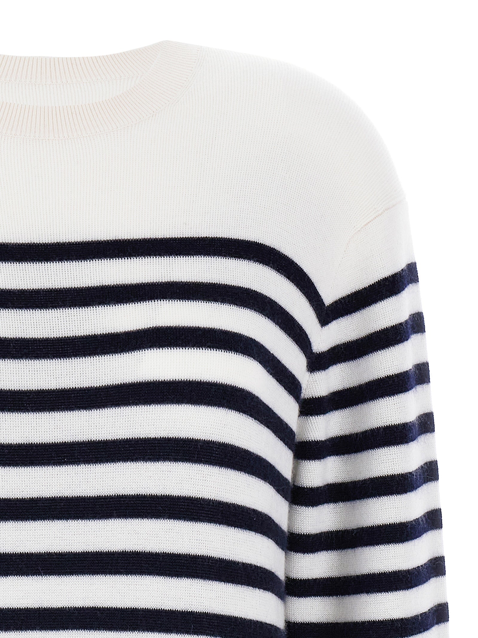 Bicolor Cashmere Cardigan