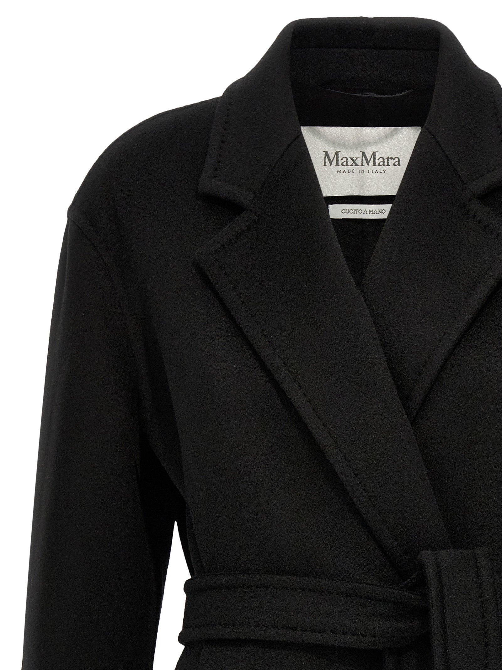 Black Cashmere Coat