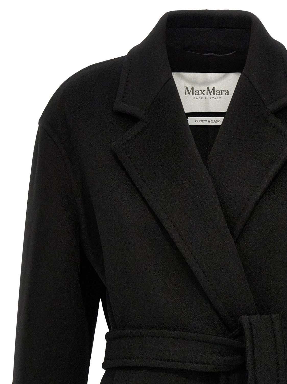 Black Cashmere Coat