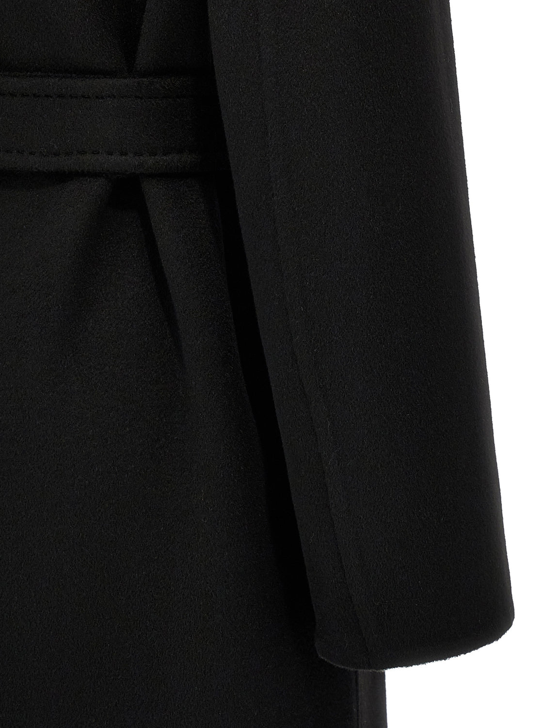 Black Cashmere Coat