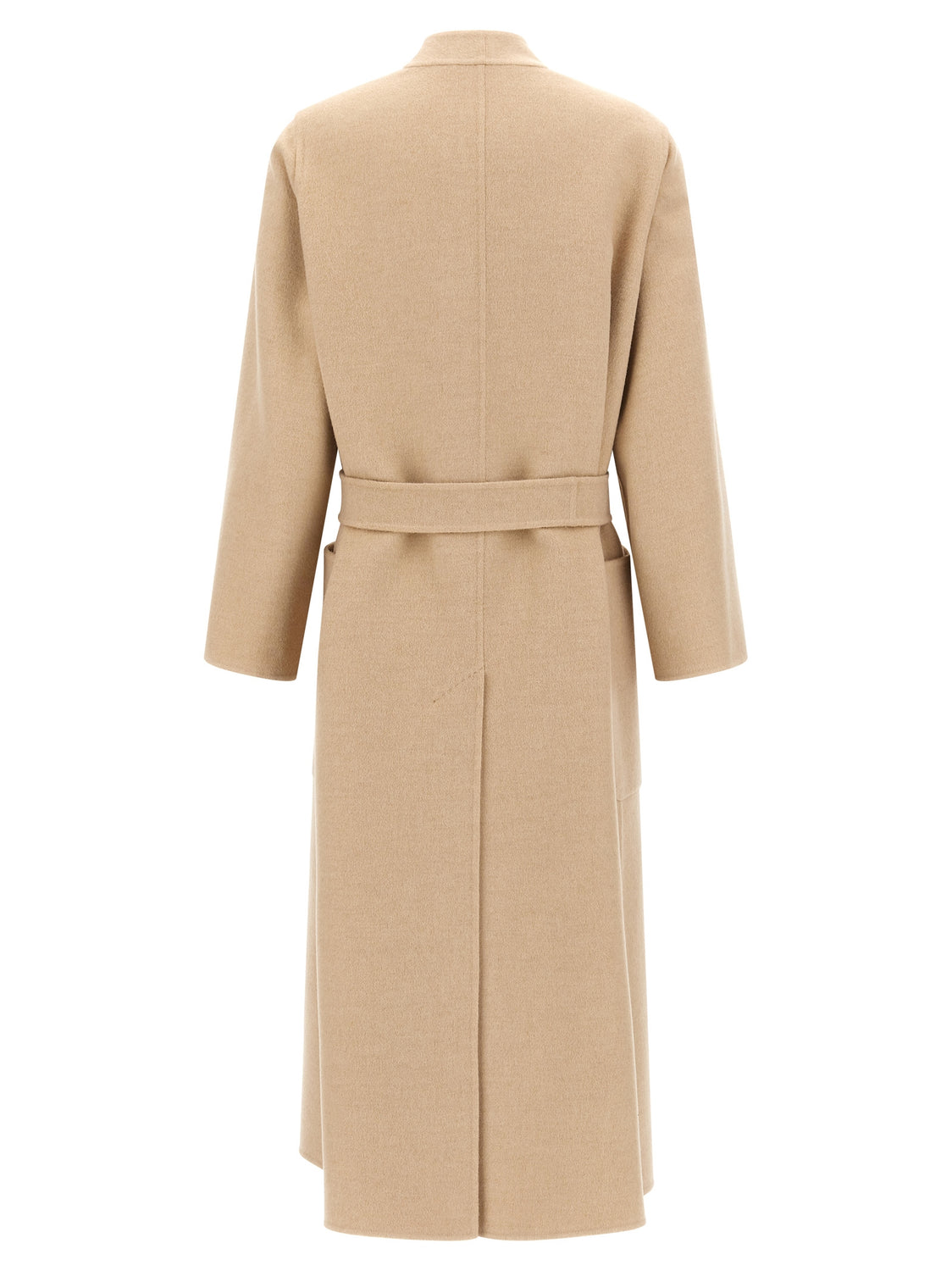 Beige Wool Coat