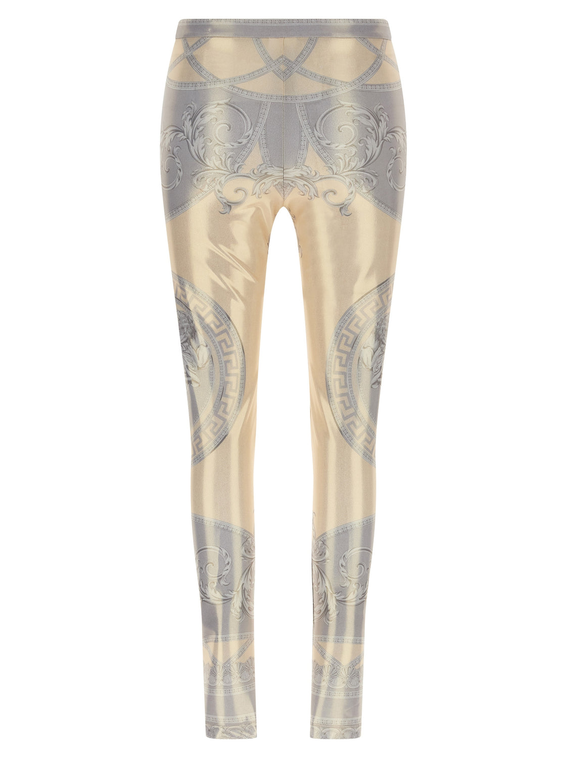 Multicolor Polyester Leggings