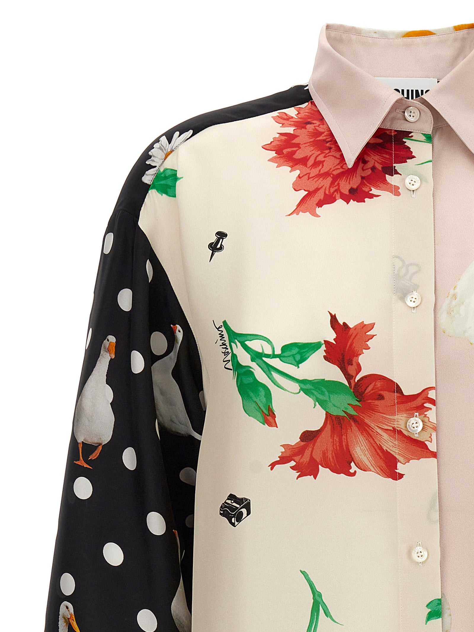 Multicolor Silk Blouse
