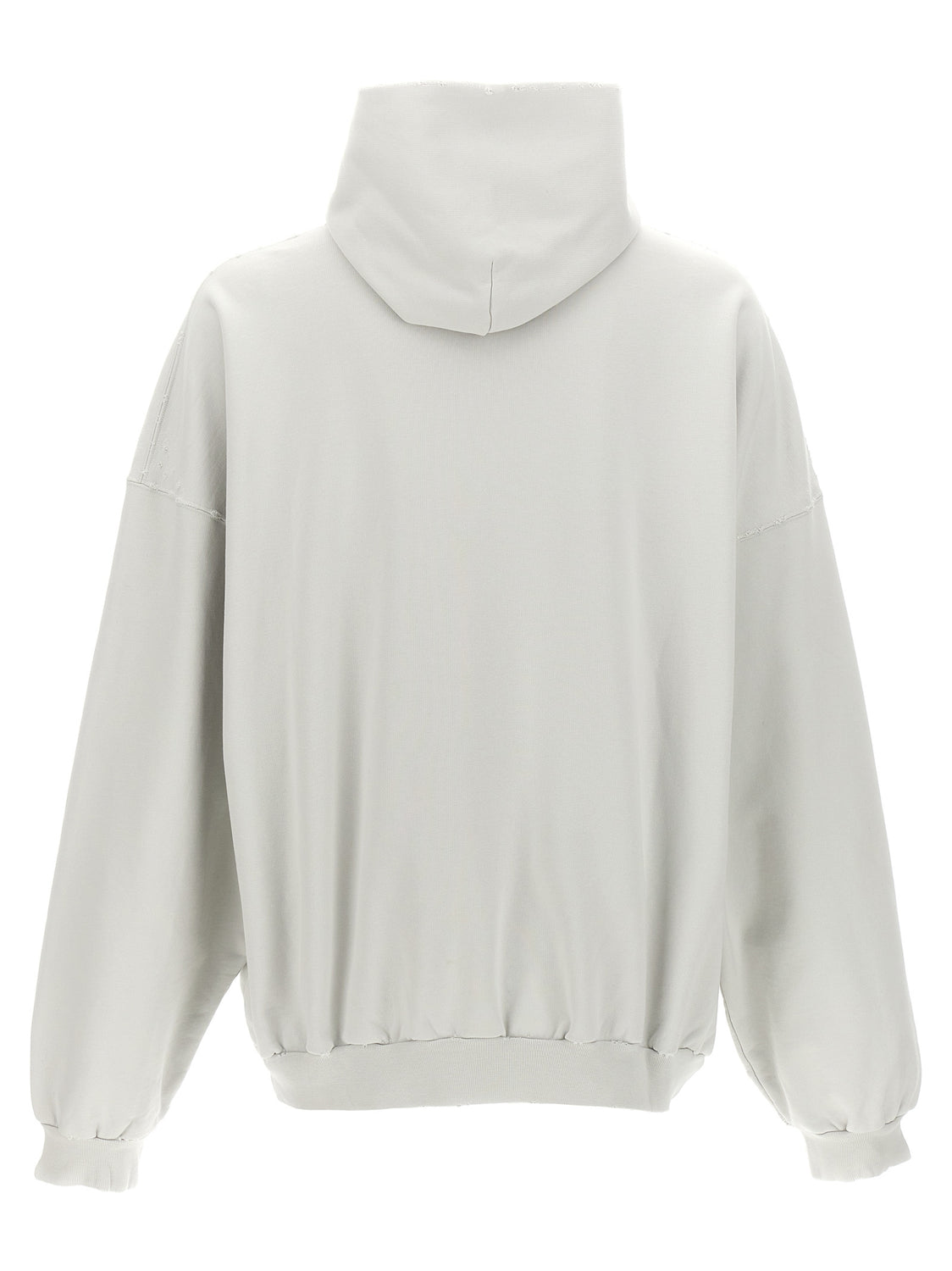 White Cotton Sweatshirt