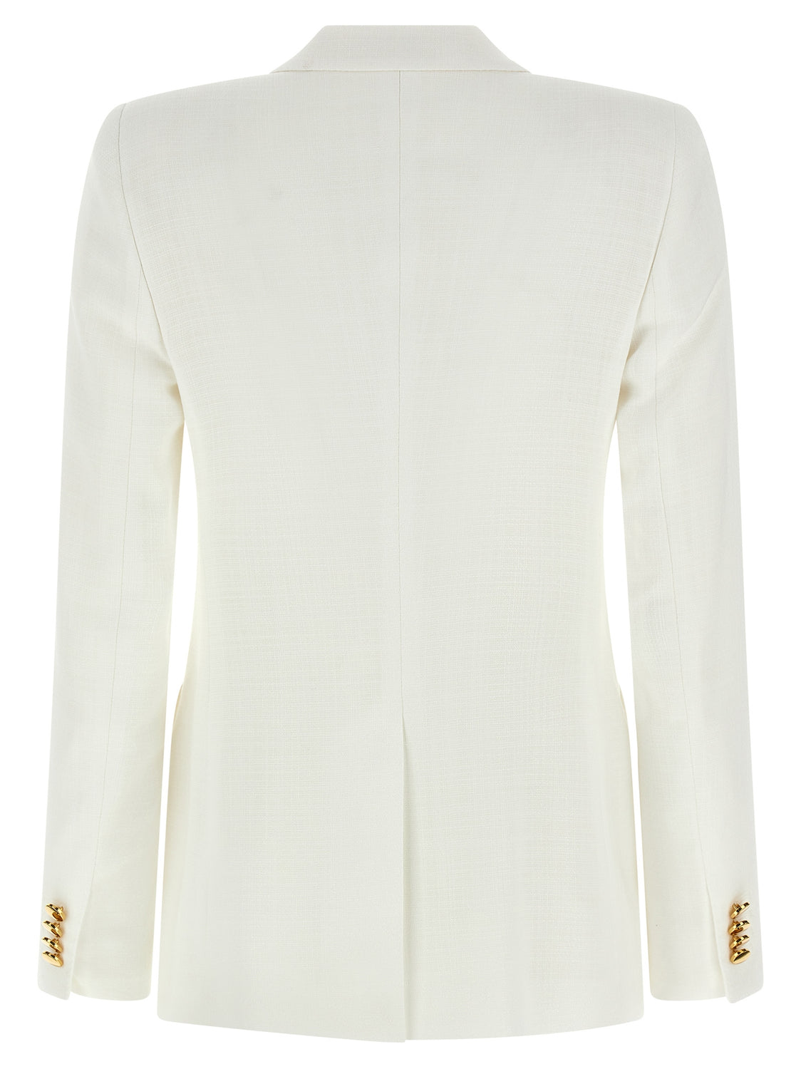 White Viscose Blazer