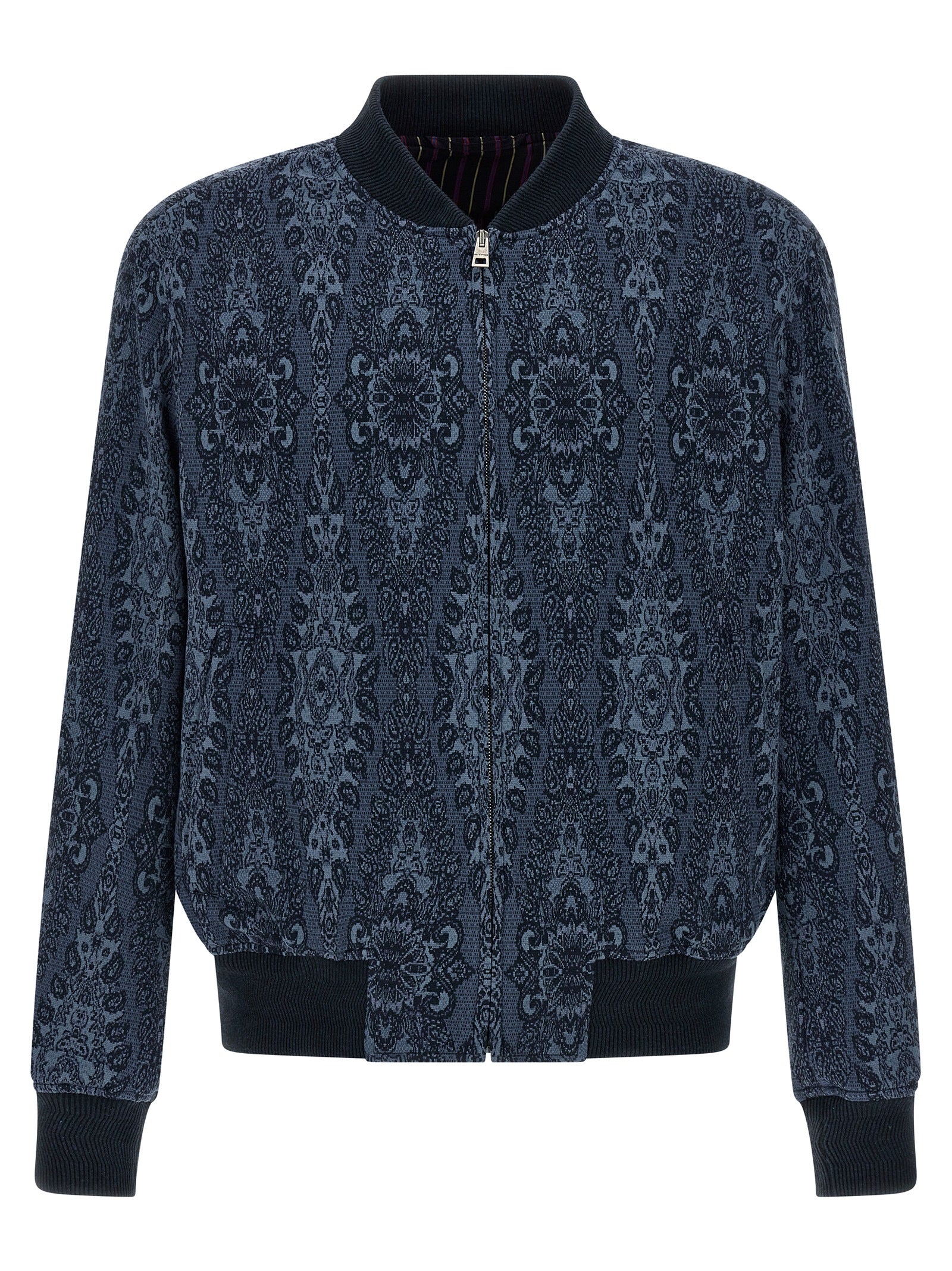 Blue Cotton Bomber