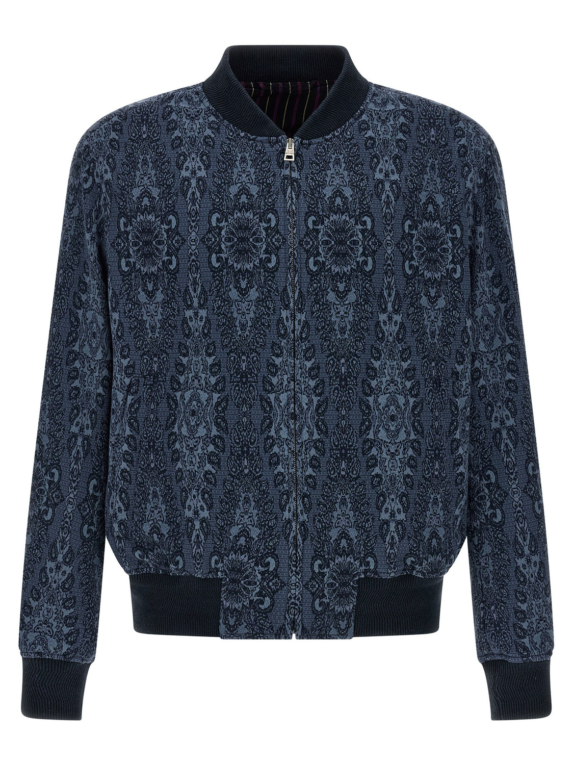 Blue Cotton Bomber