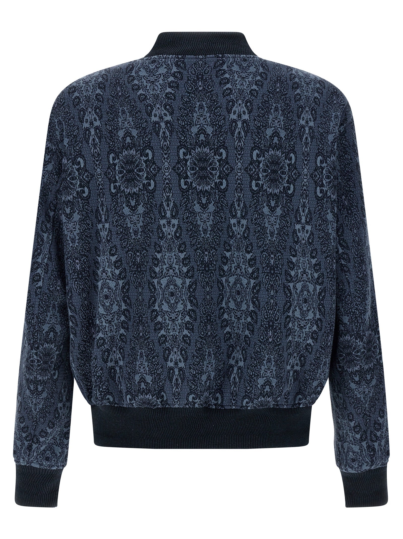 Blue Cotton Bomber