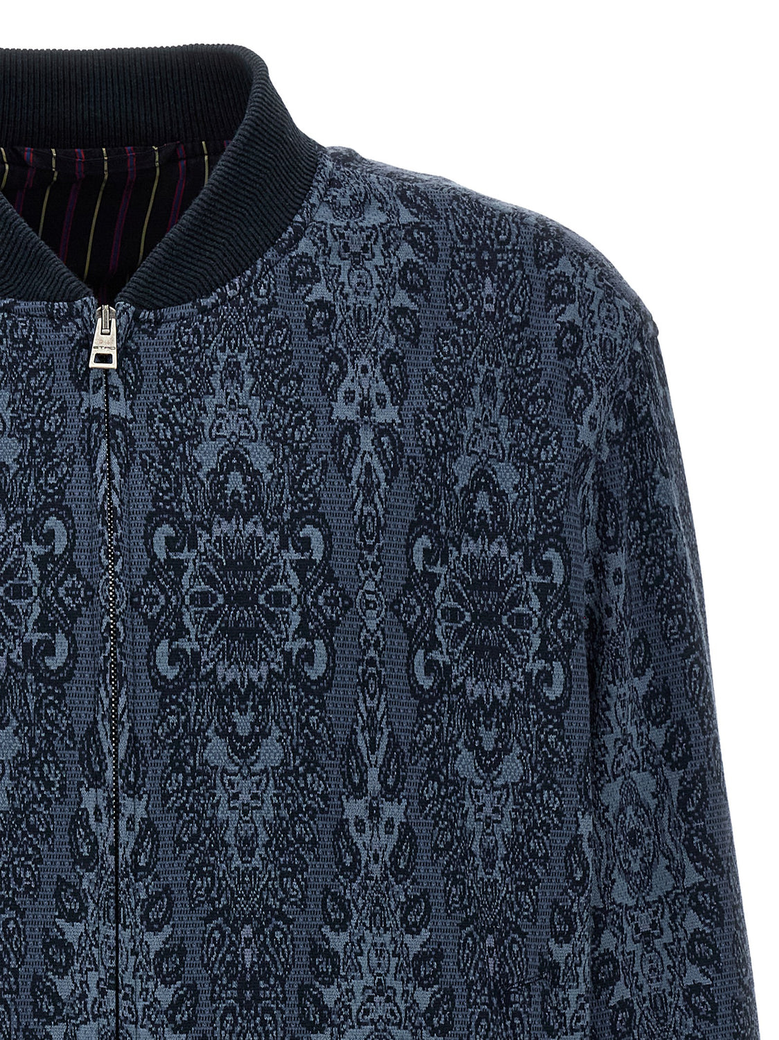 Blue Cotton Bomber