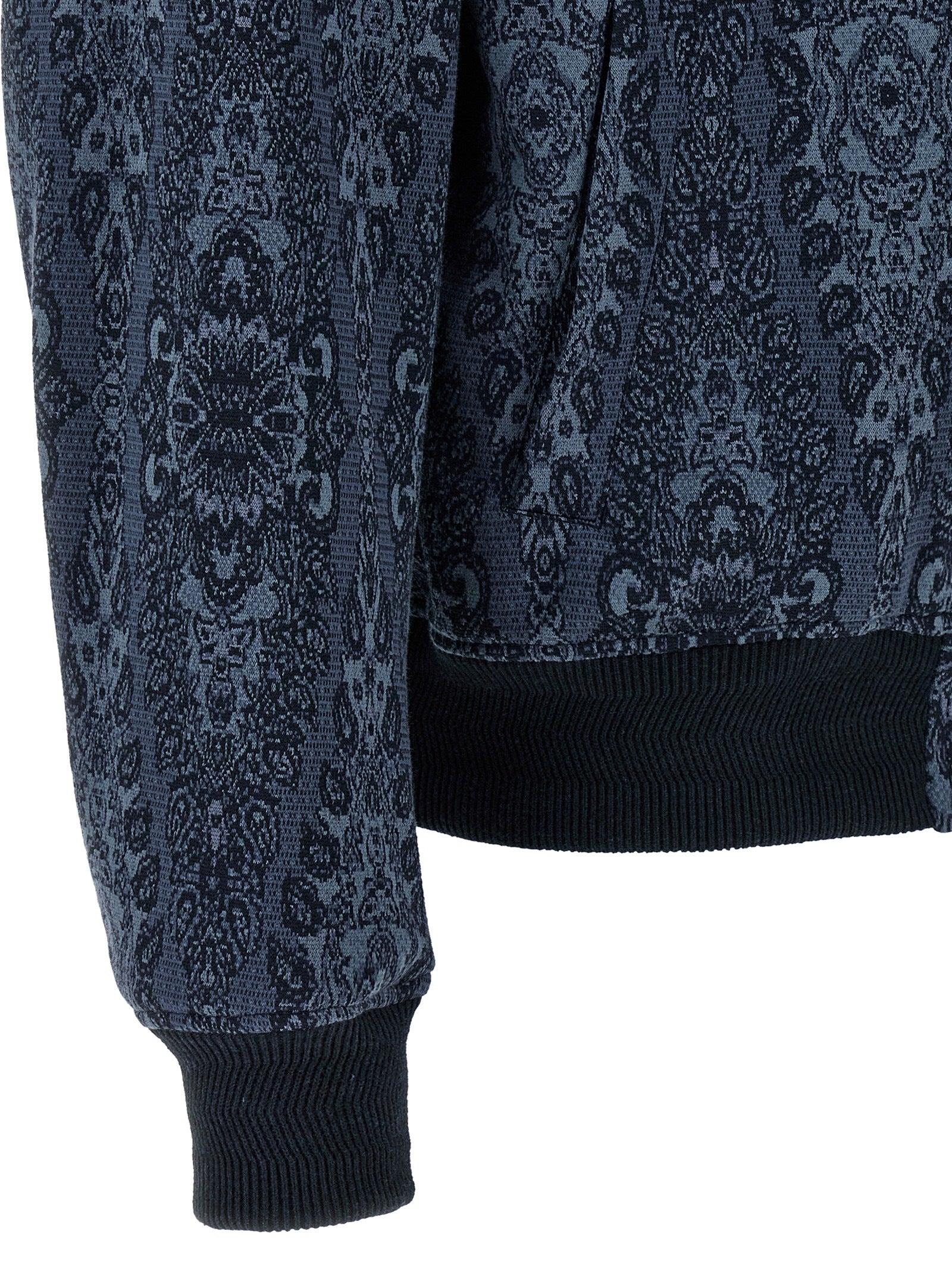 Blue Cotton Bomber