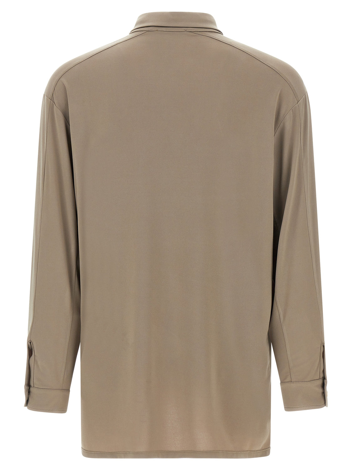 Gray Polyester Blouse
