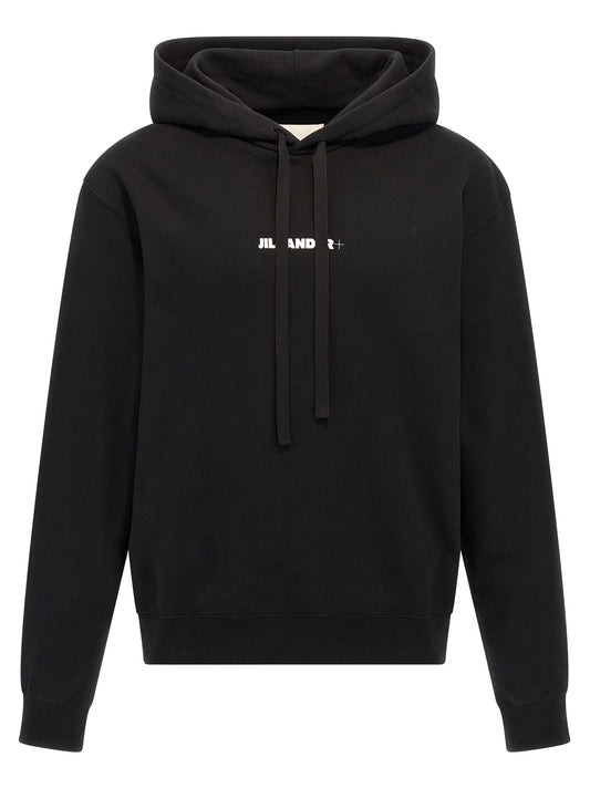 Black Cotton Sweatshirt