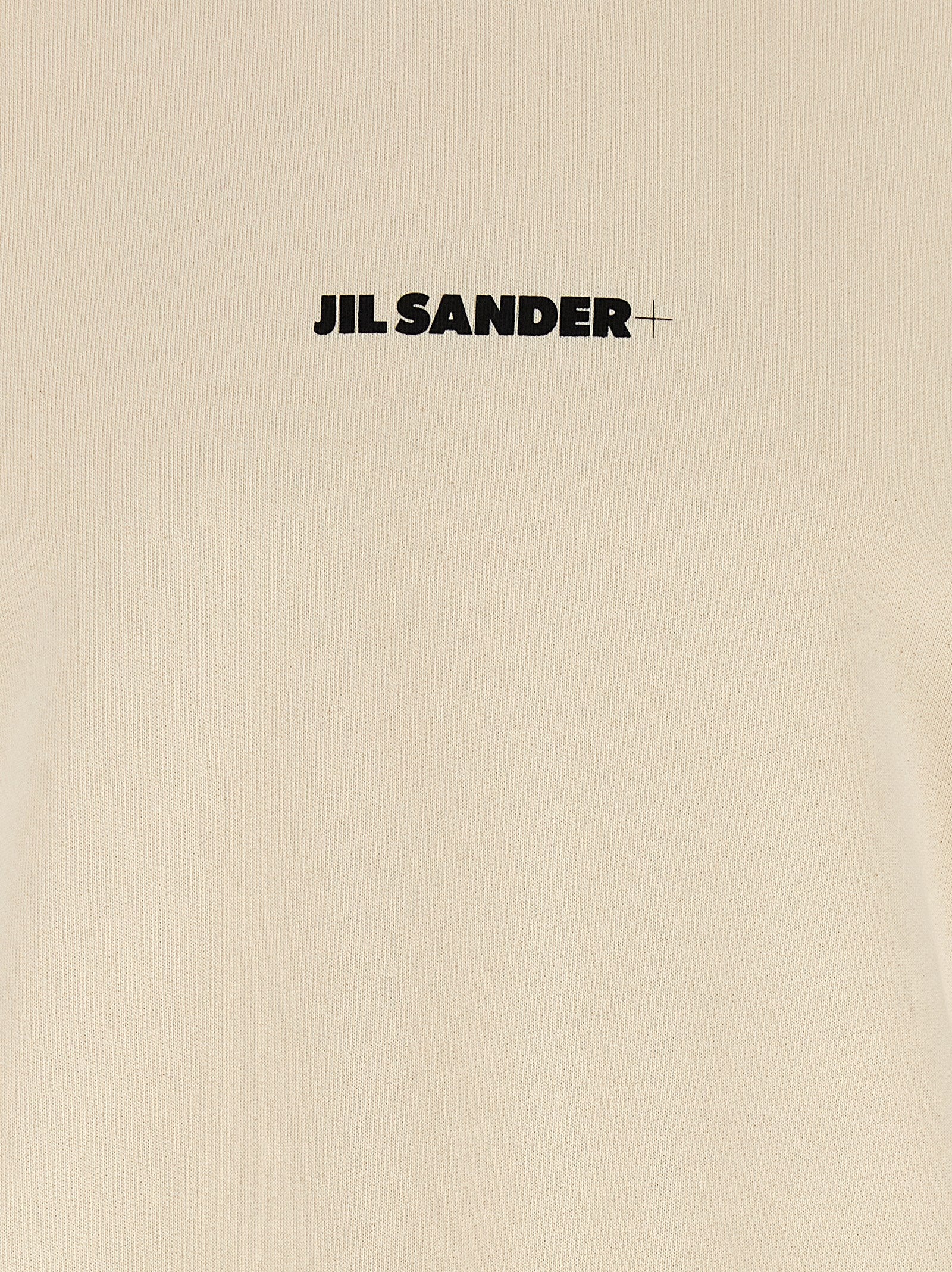 Beige Cotton Sweatshirt