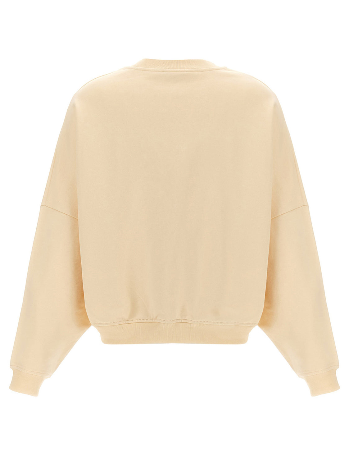 White Cotton Sweatshirt