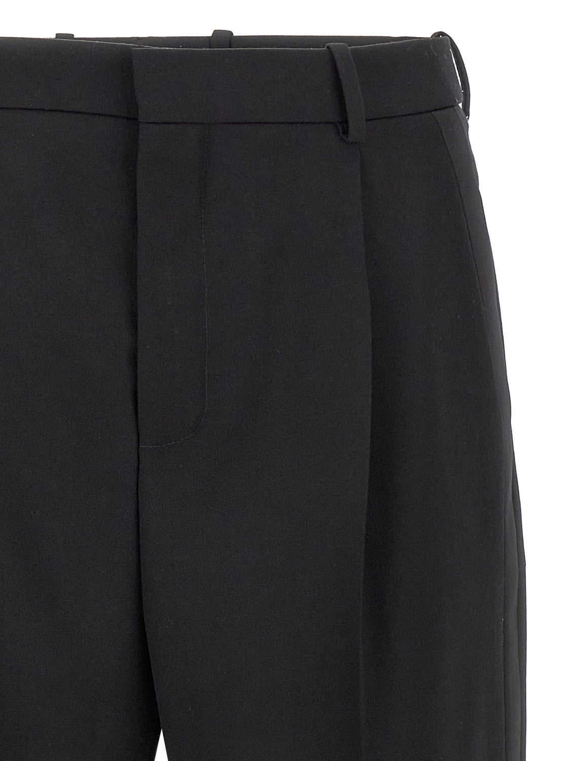 Black Wool Dress Pants