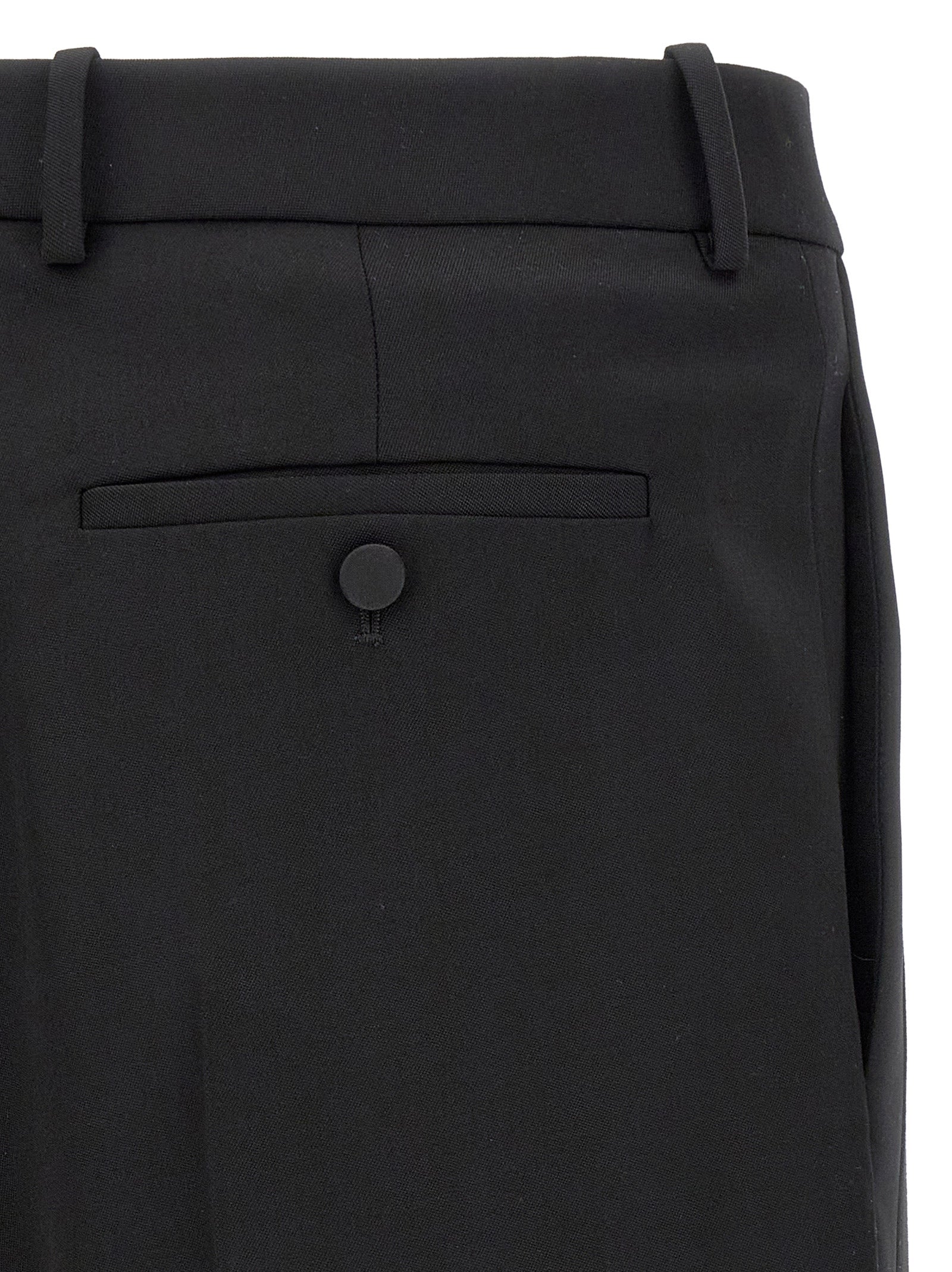 Black Wool Dress Pants