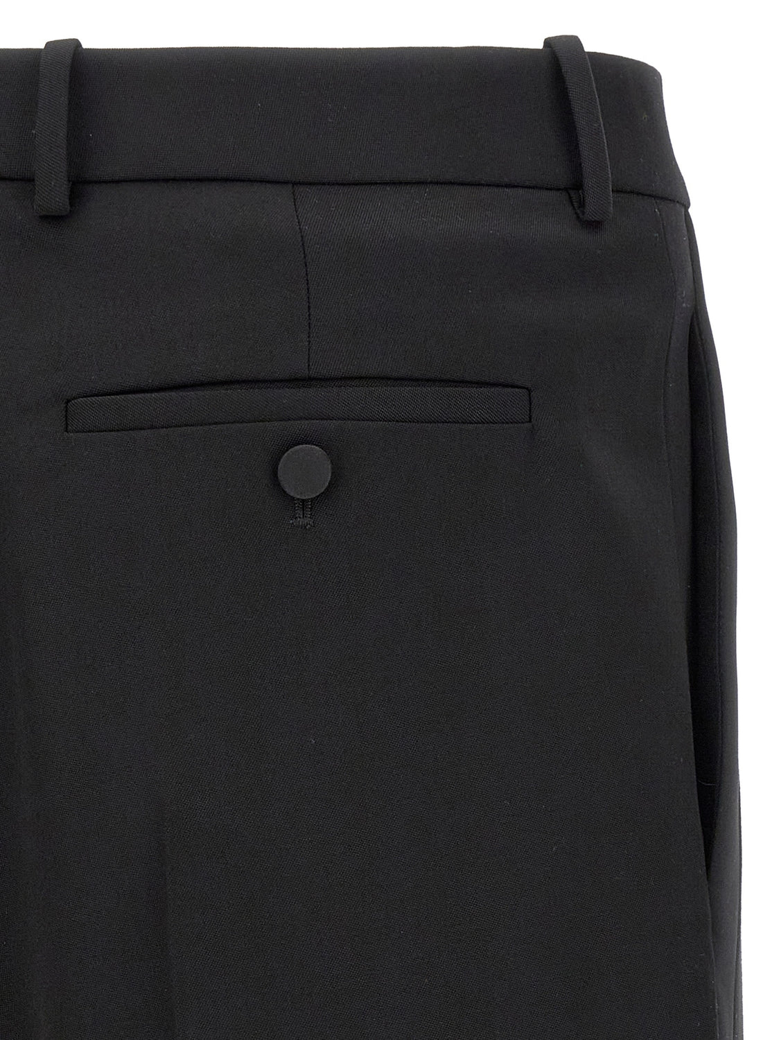 Black Wool Dress Pants