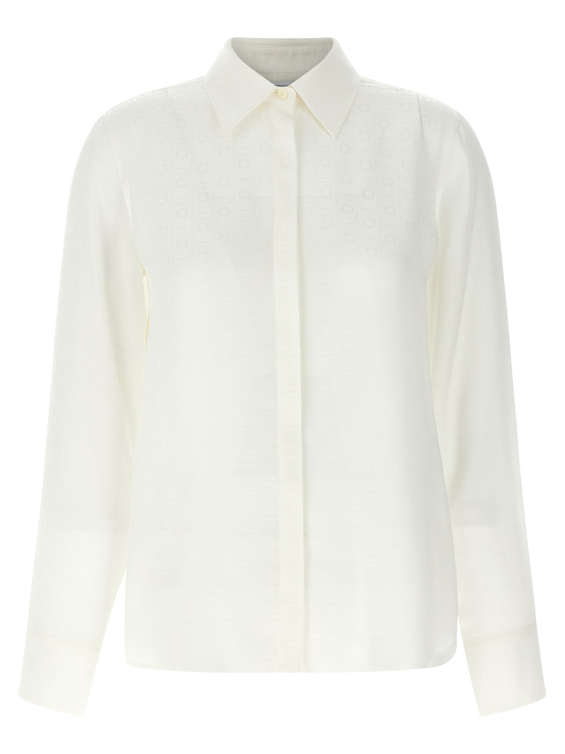 White Silk Blouse