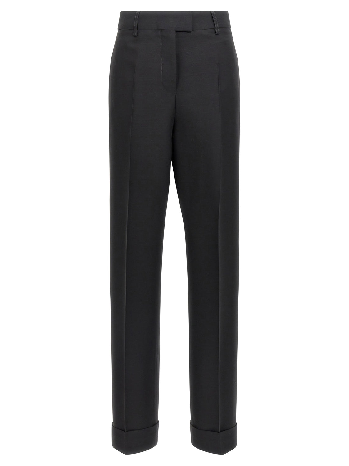 Black Viscose Dress Pants