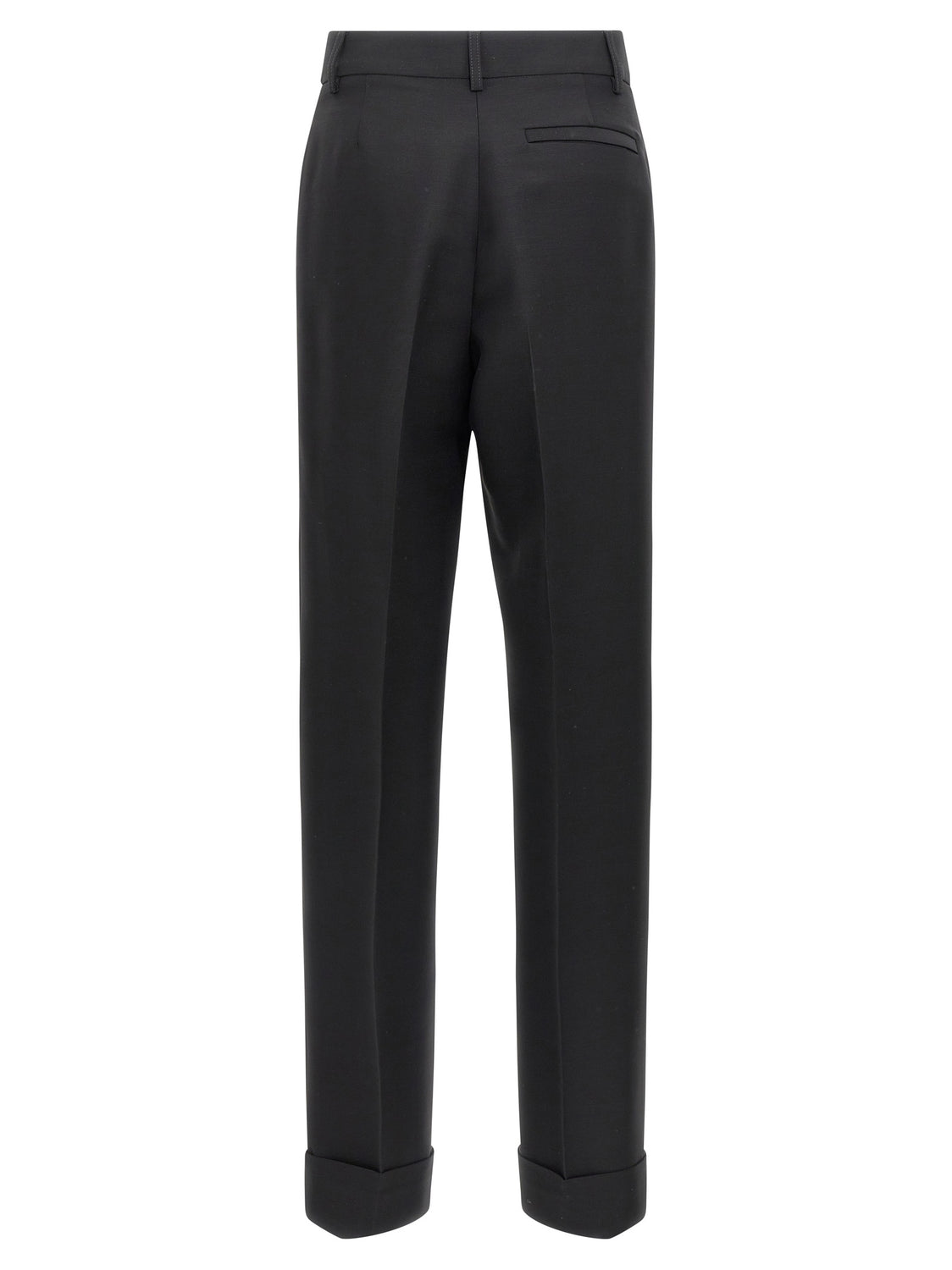 Black Viscose Dress Pants