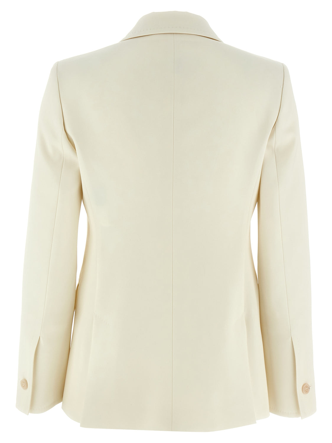 White Virgin Wool Blazer
