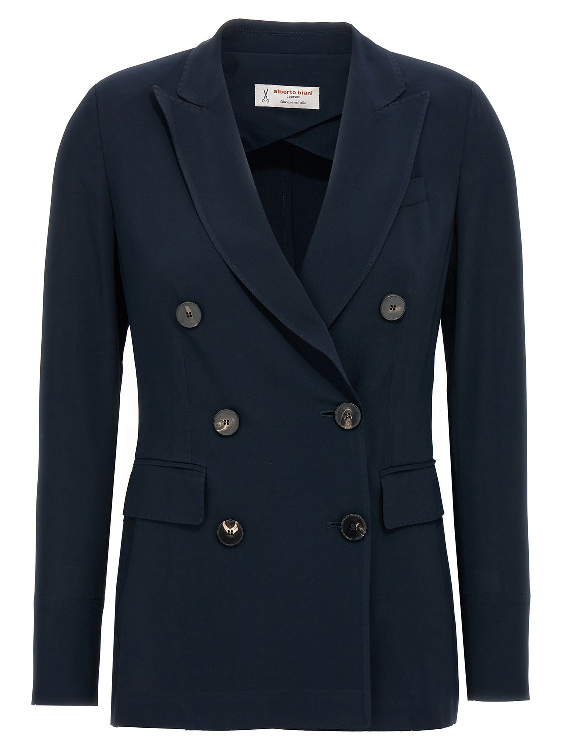 Blue Viscose Blazer