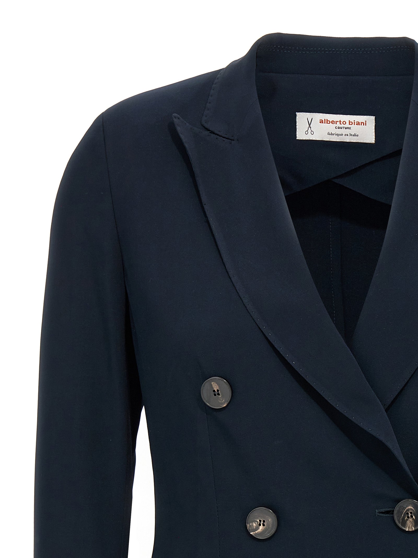 Blue Viscose Blazer