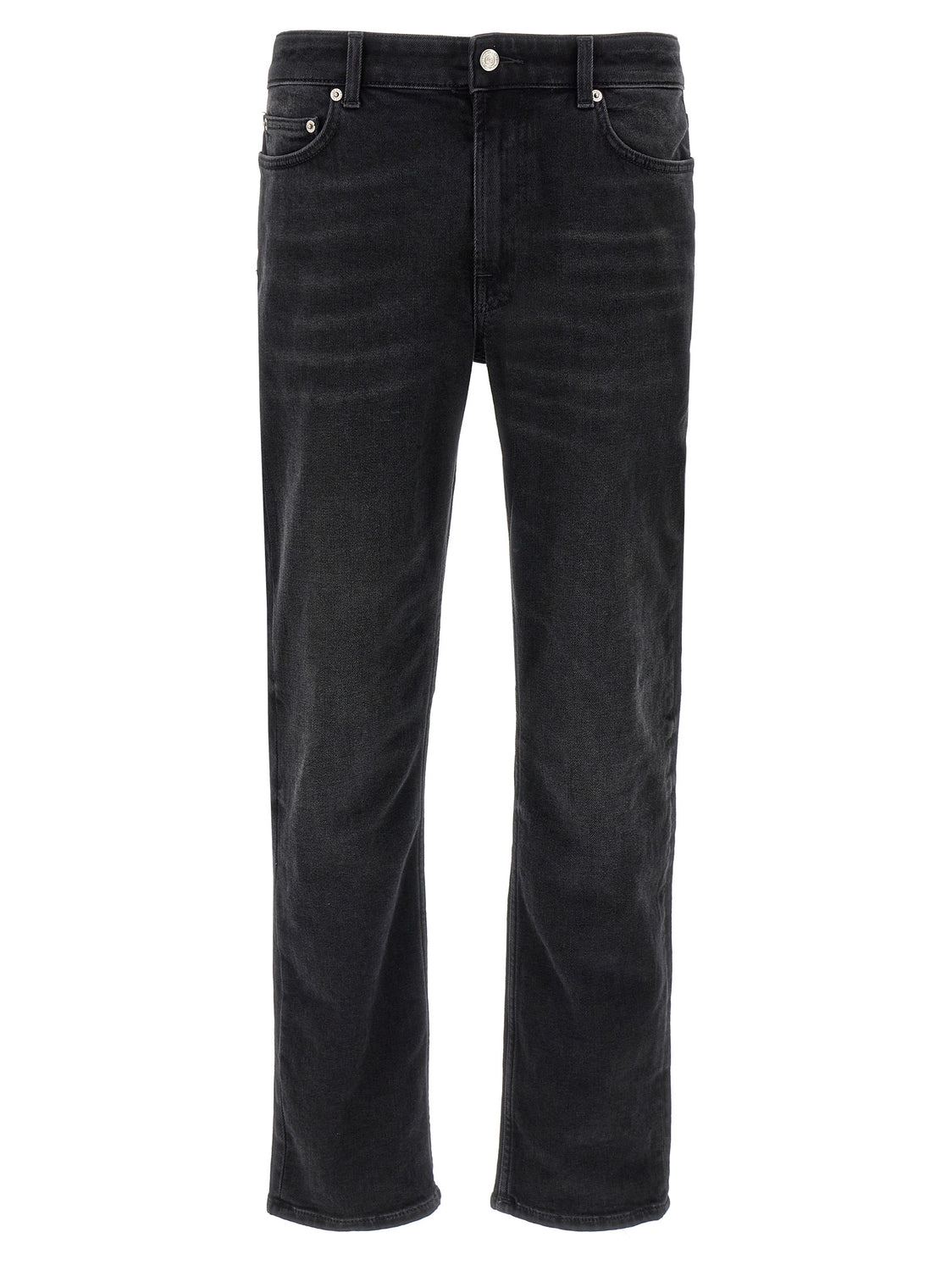 Black Cotton Jeans Denim