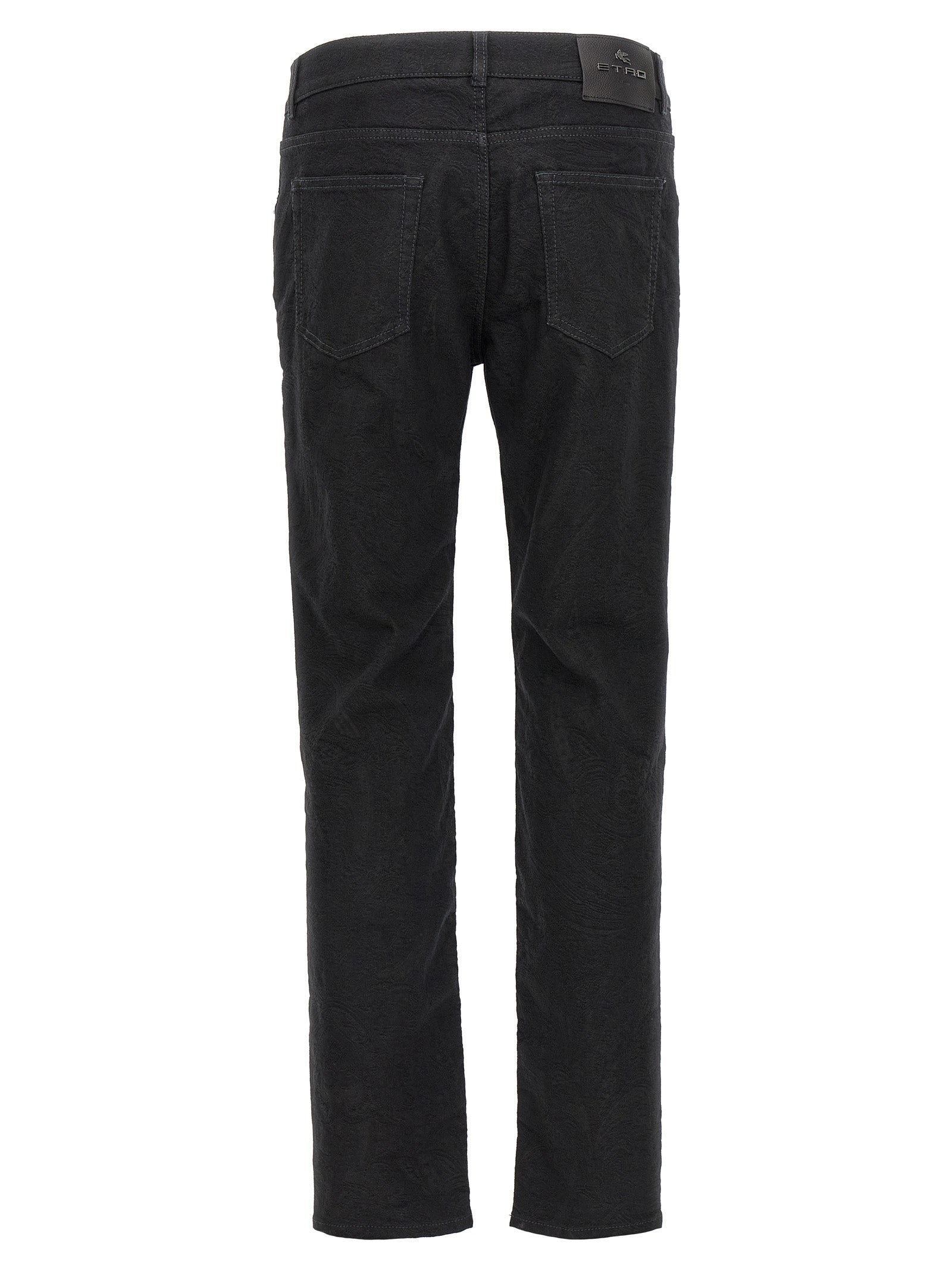 Black Cotton Jeans Denim