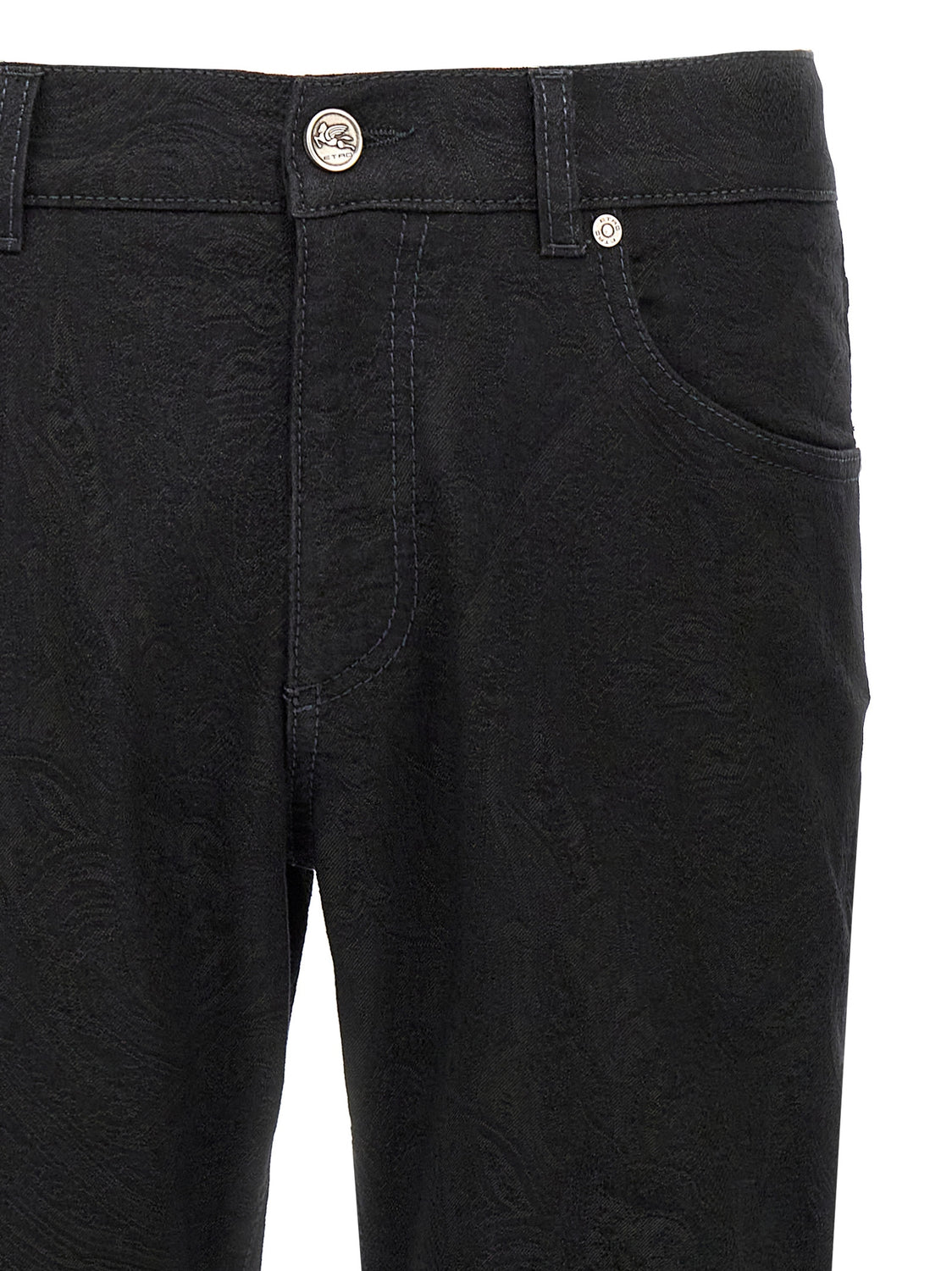 Black Cotton Jeans Denim
