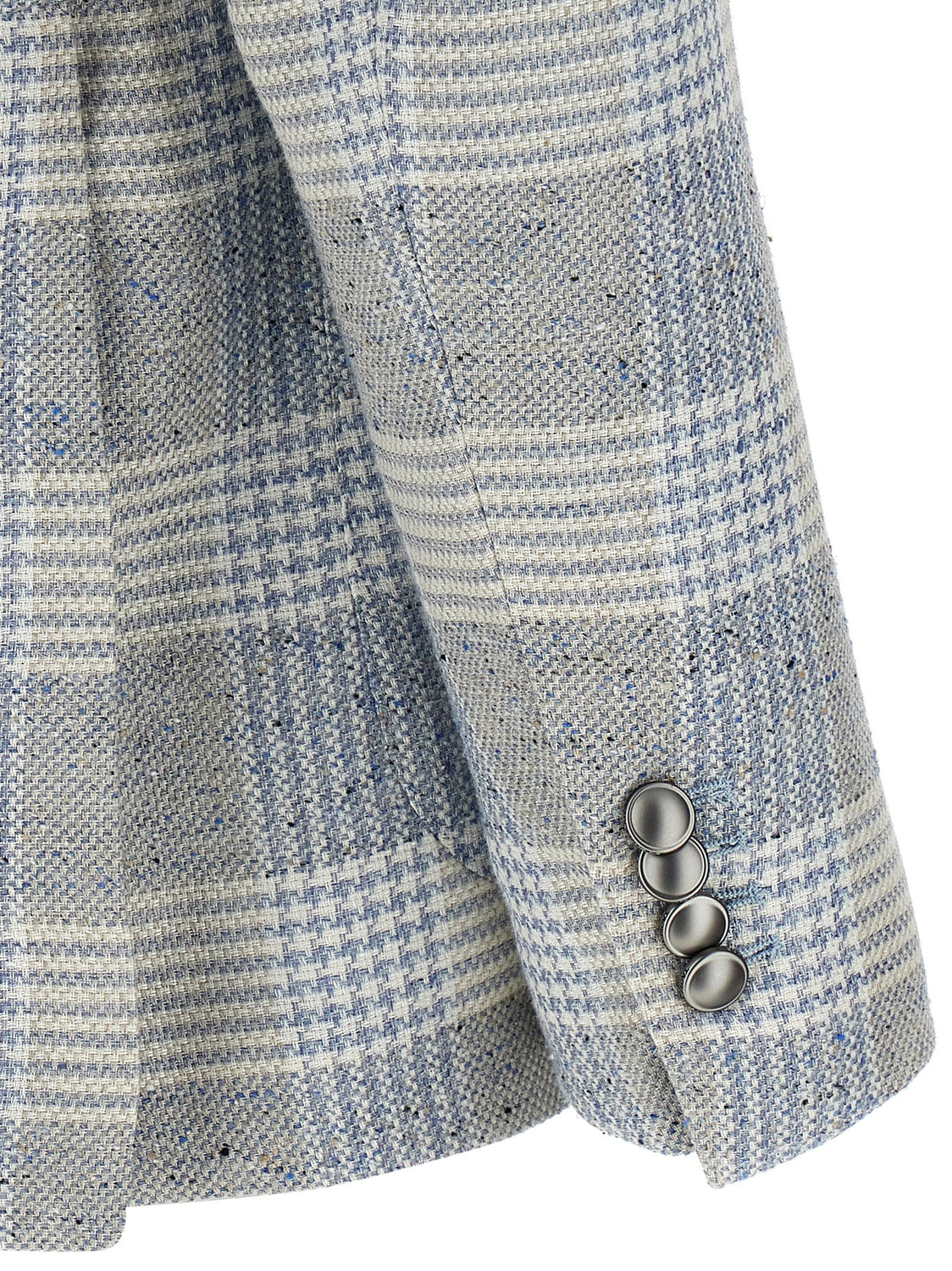 Blue Cotton Blazer