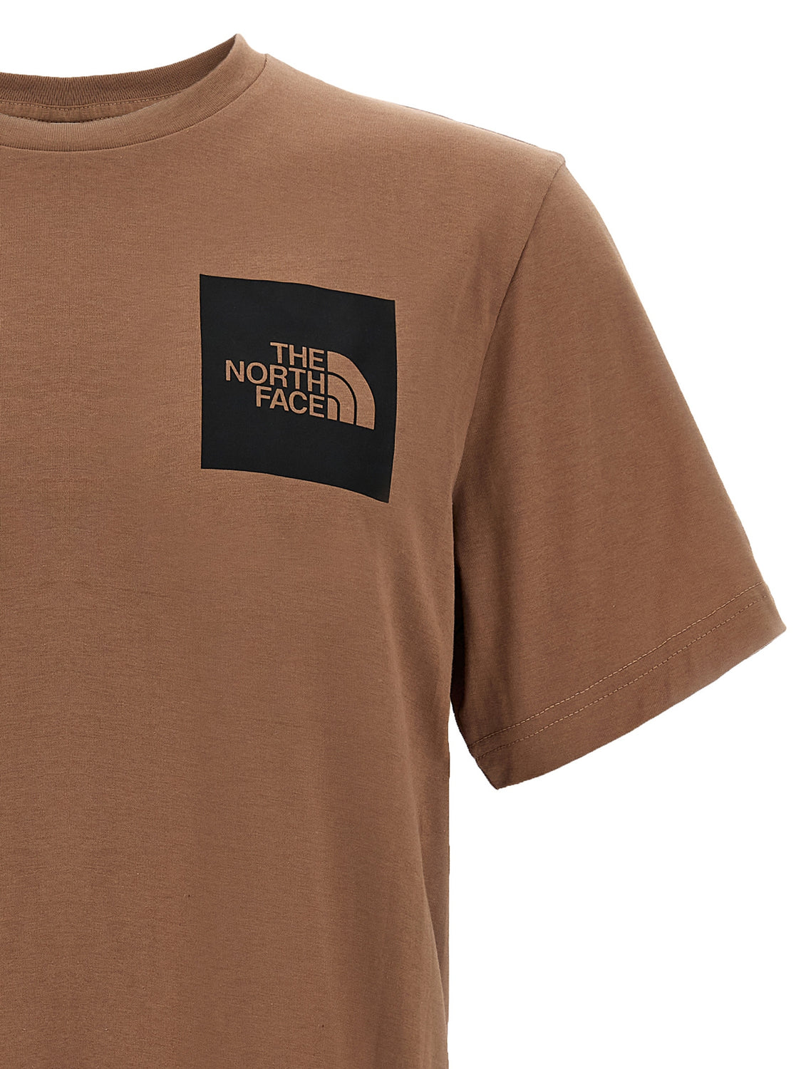 Brown Cotton T-Shirt