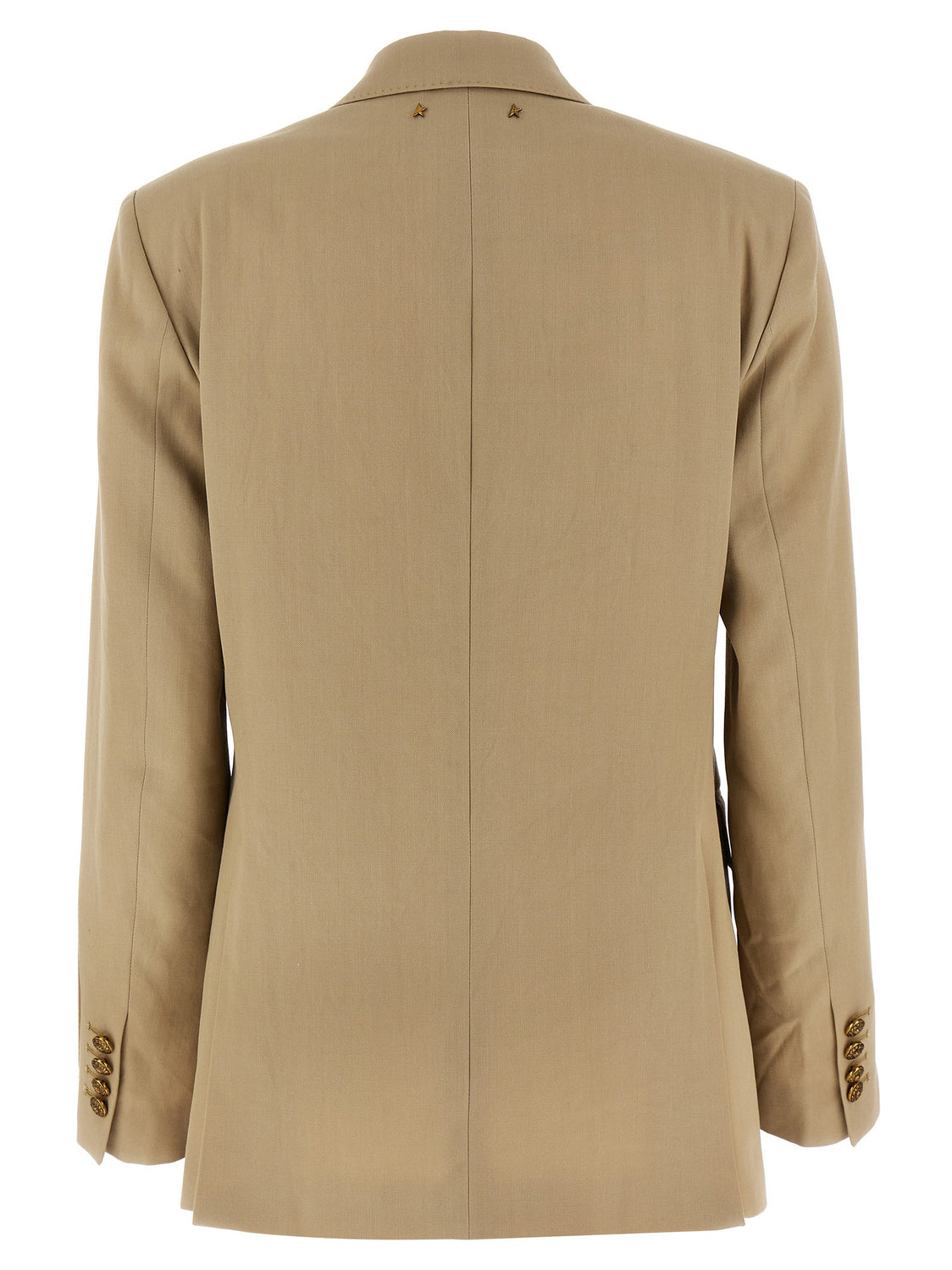 Beige Virgin Wool Blazer