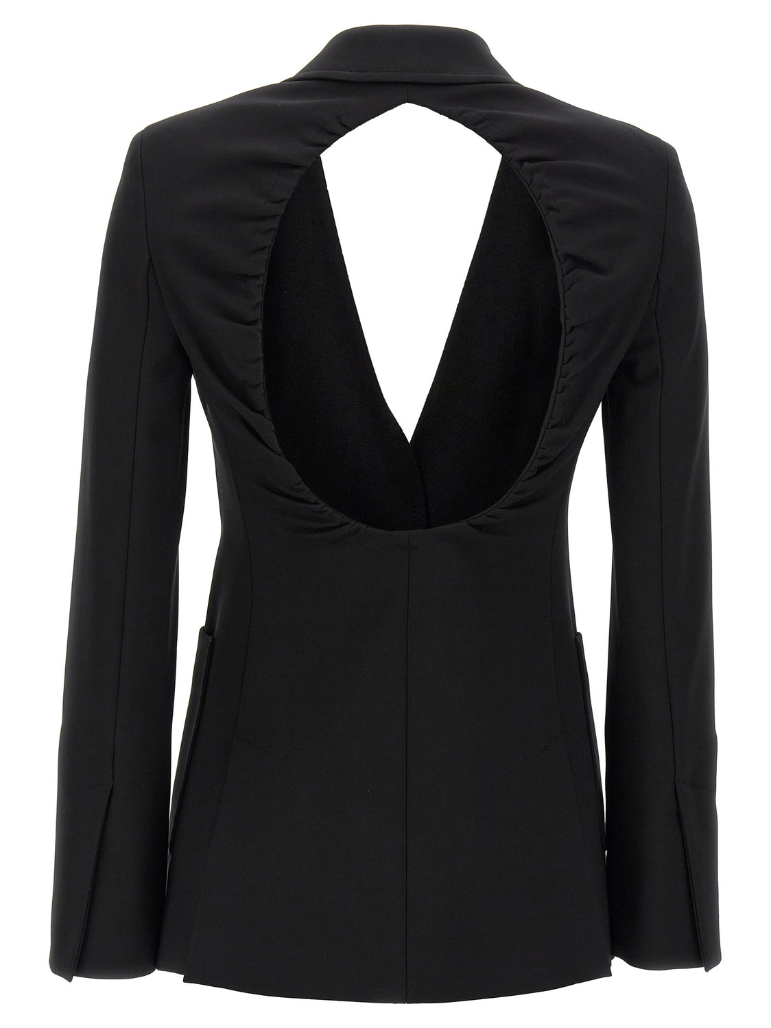 Black Viscose Blazer