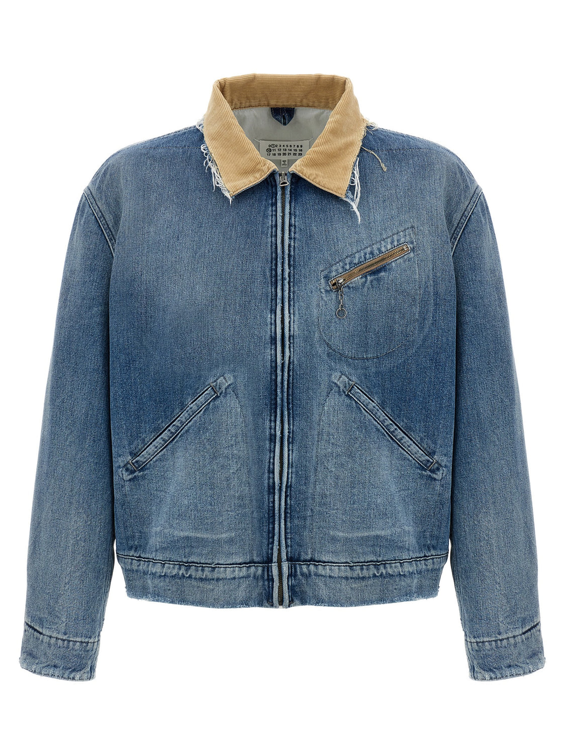 Blue Cotton Denim Jacket
