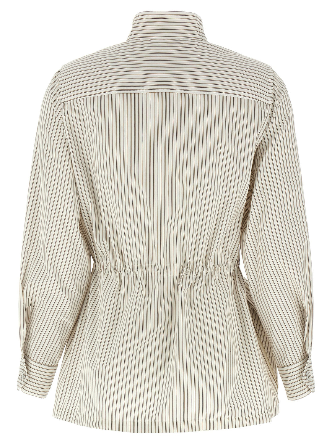 White Cotton Shell Jacket