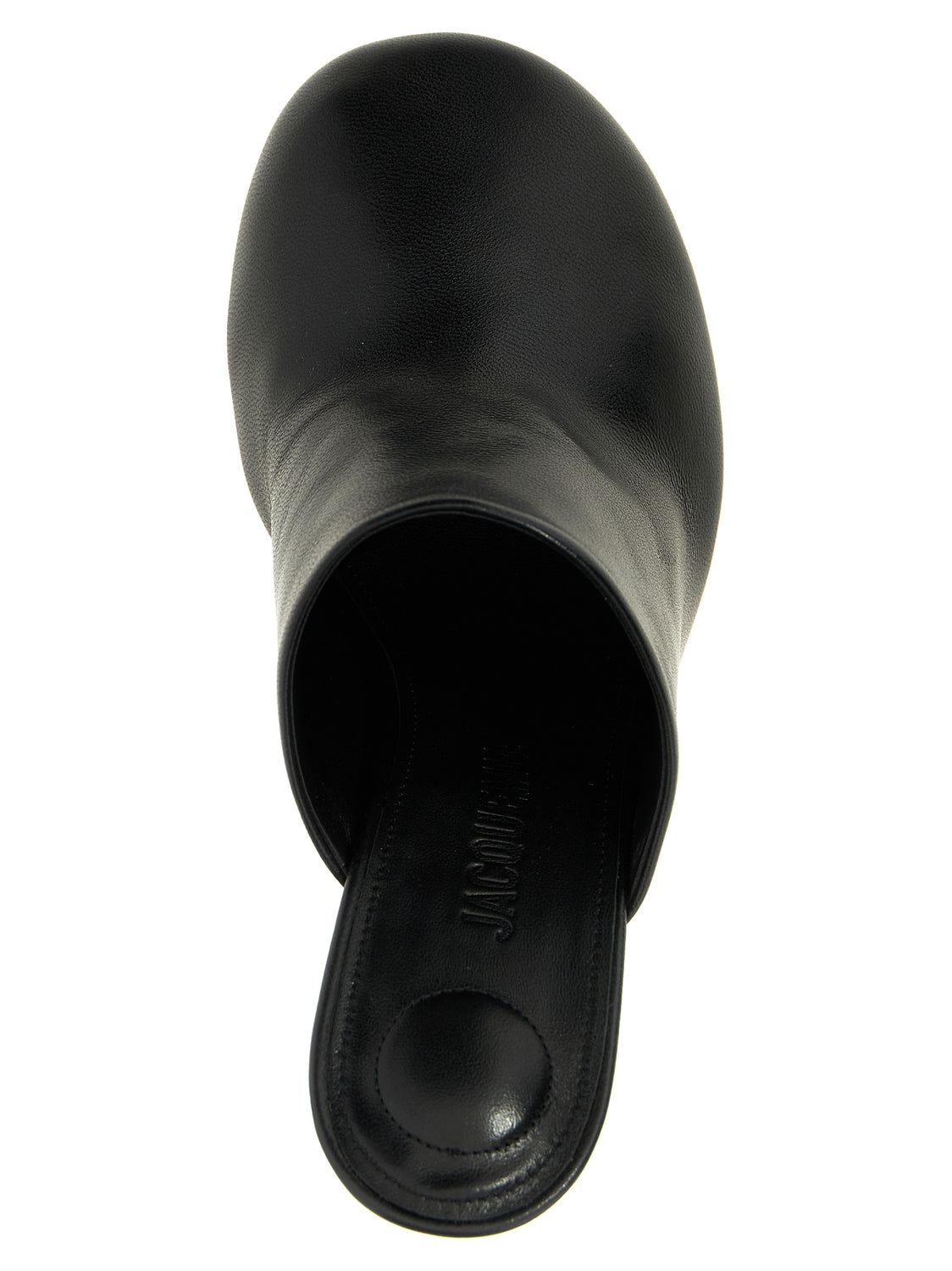 Black Lamb Leather High Heel Pumps