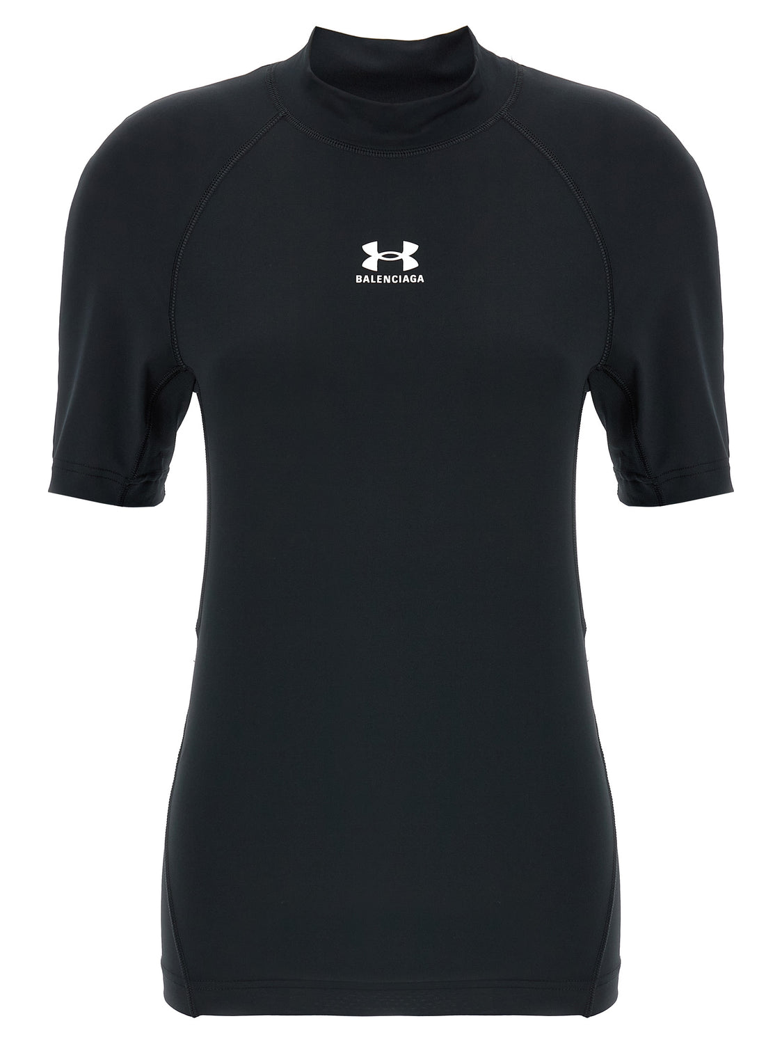 Black Polyester T-Shirt