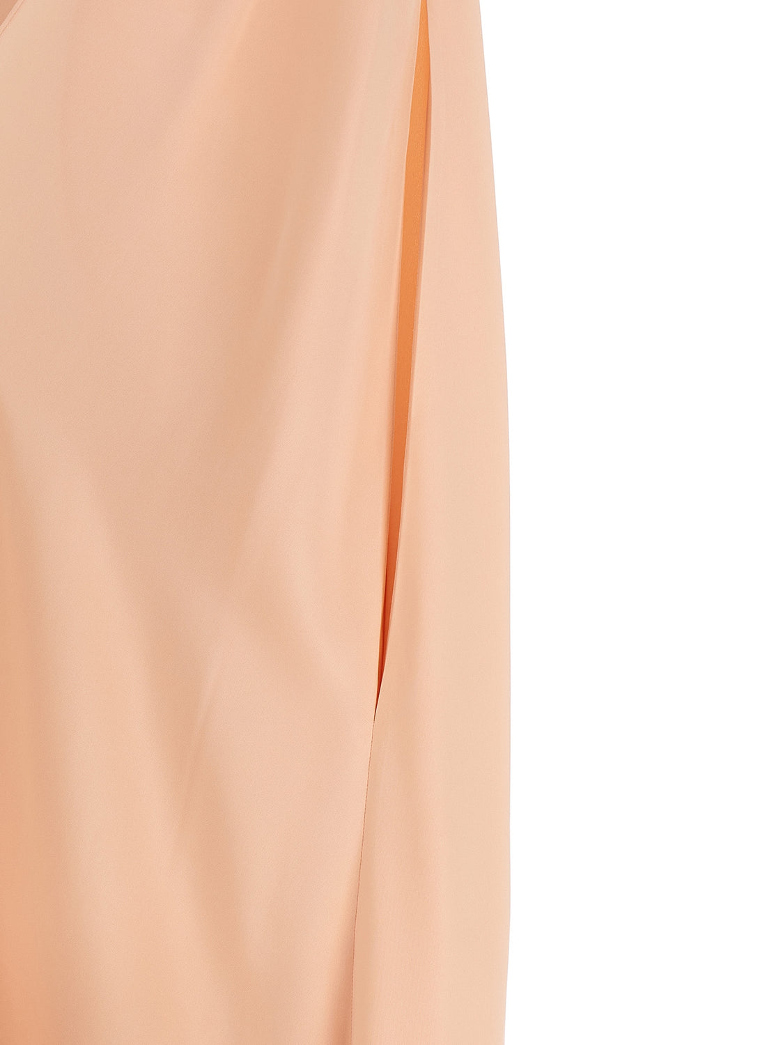 Multicolor Silk Midi Dress