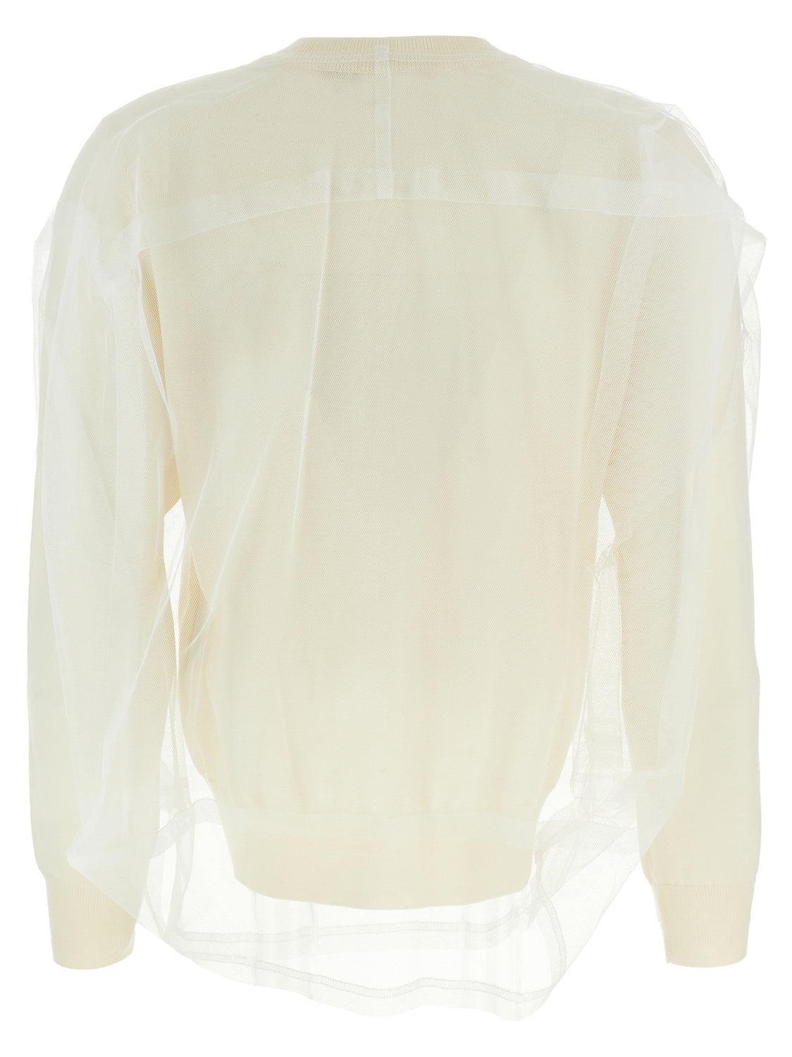 White Wool Cardigan