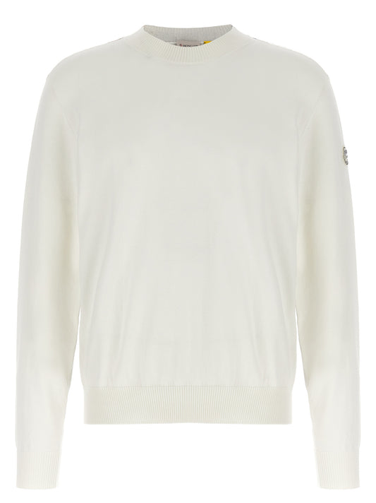 White Cotton Cardigan